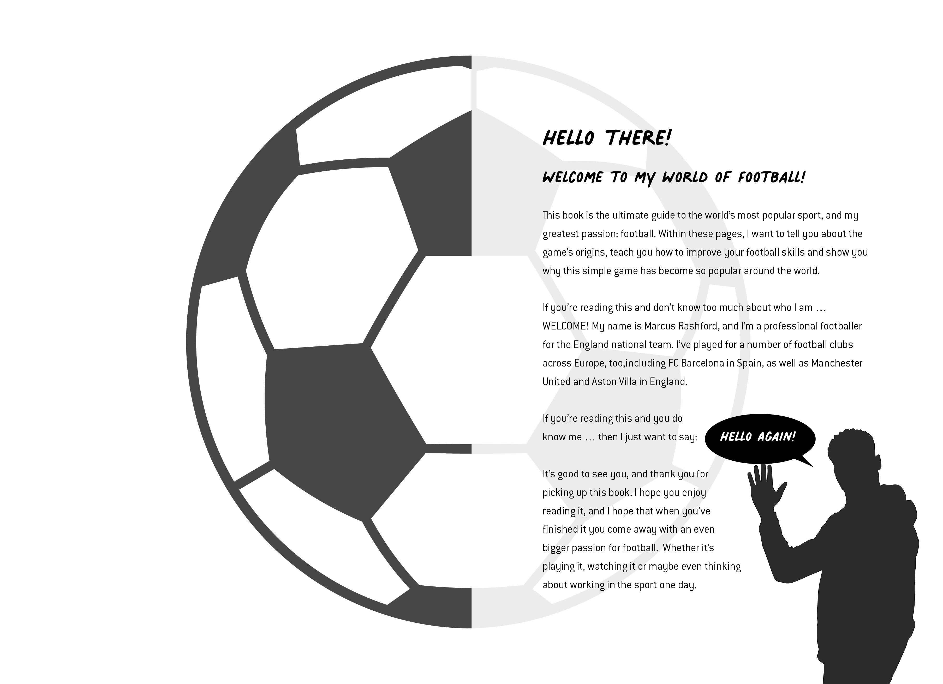 Beispielinhalt (Bild) Marcus Rashford: World of Football