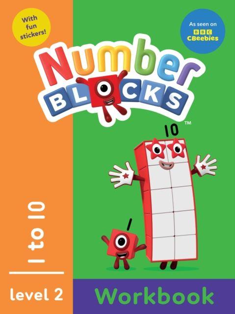 Vorderes Coverbild Numberblocks 1-10 (Orange Level Workbook)