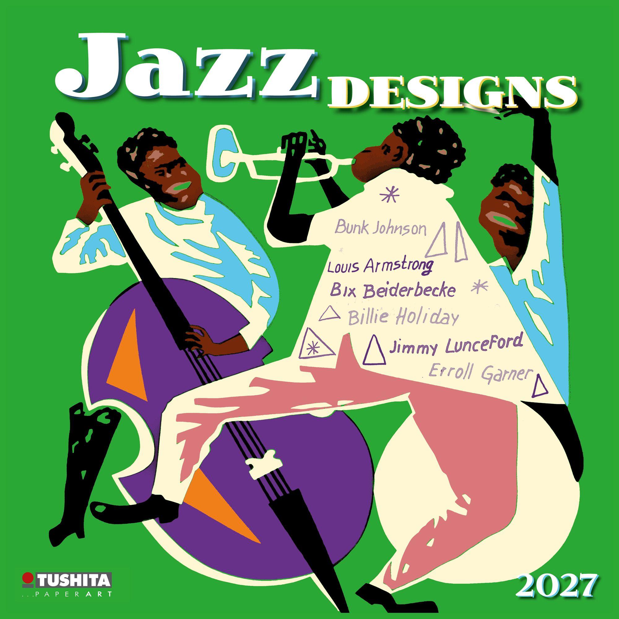 Vorderes Coverbild Jazz Designs 2027