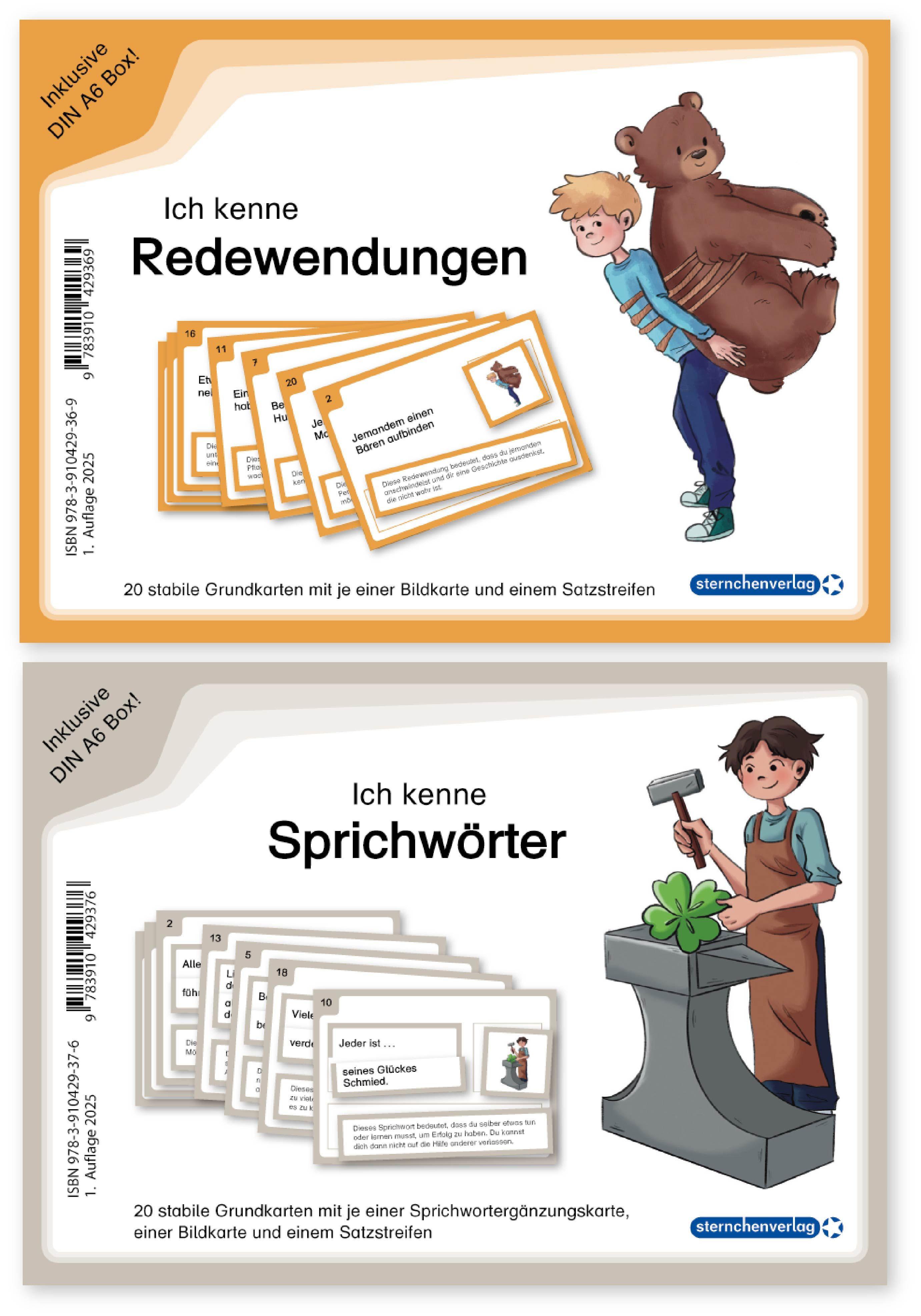 Vorderes Coverbild Ich kenne Redewendungen und Sprichwörter im Set