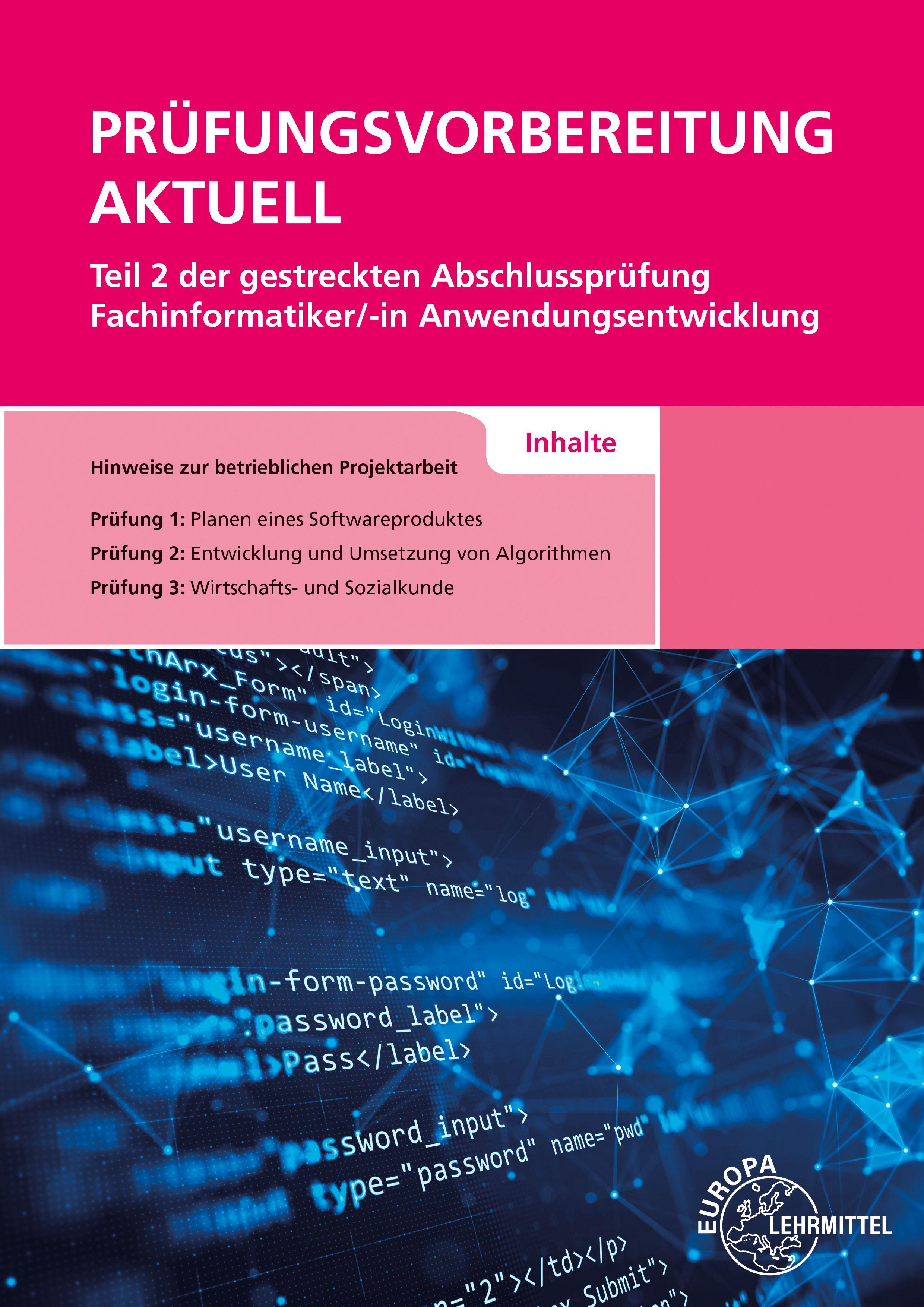 Vorderes Coverbild Prüfungsvorbereitung aktuell Teil 2 der gestreckten Abschlussprüfung