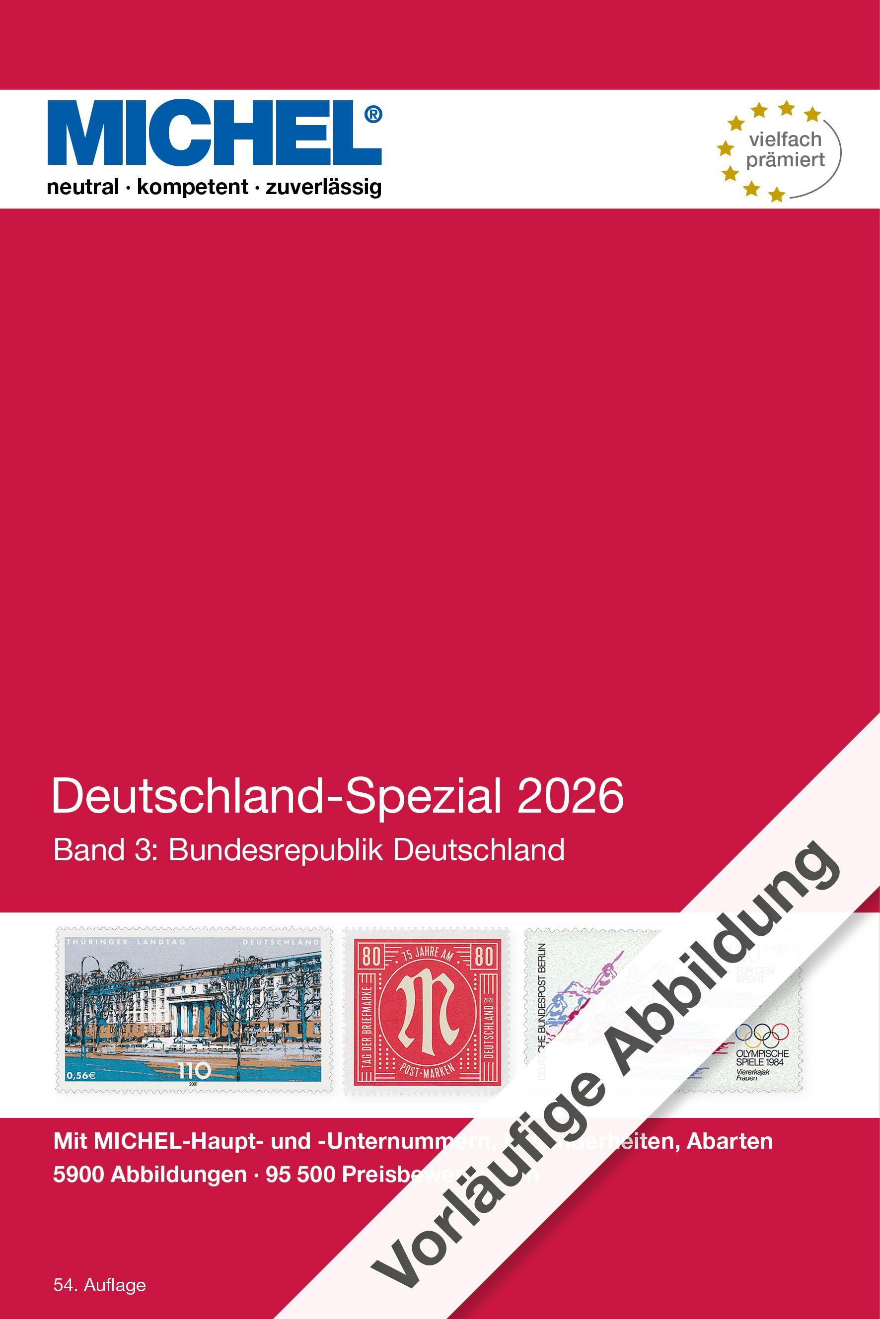 Vorderes Coverbild Deutschland-Spezial 2026 - Band 3