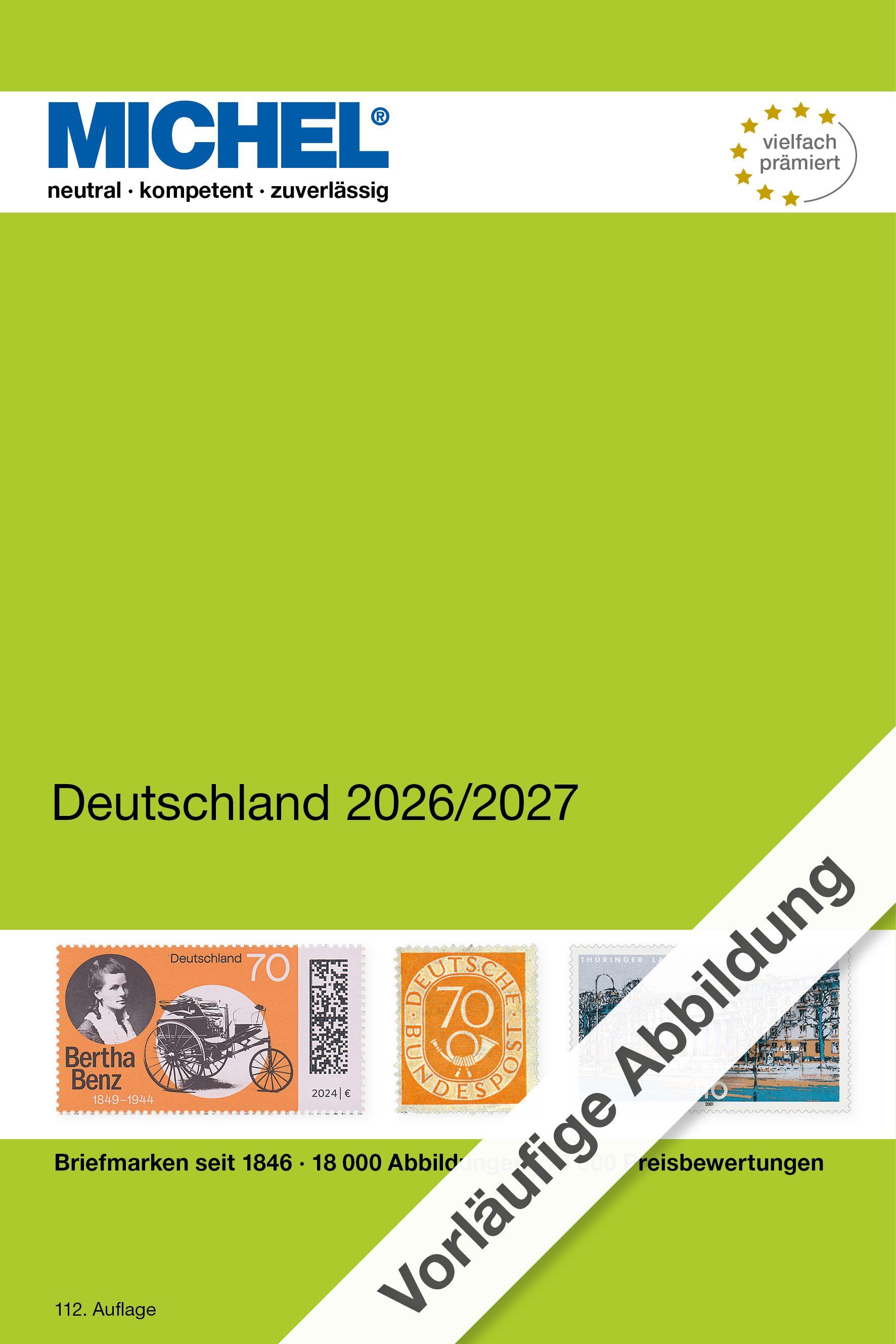 Vorderes Coverbild Deutschland 2026/2027