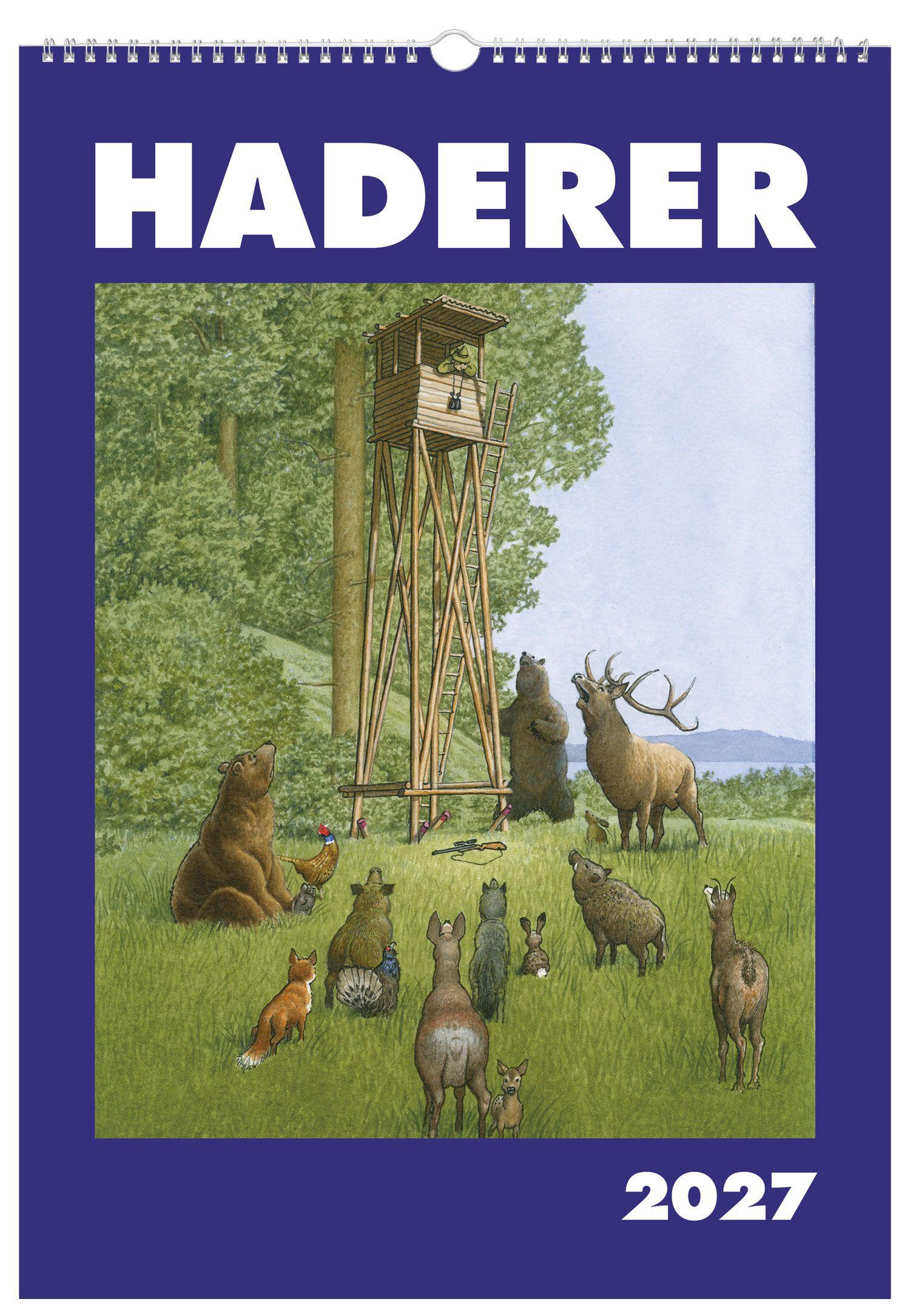 Vorderes Coverbild Haderer Kalender 2027