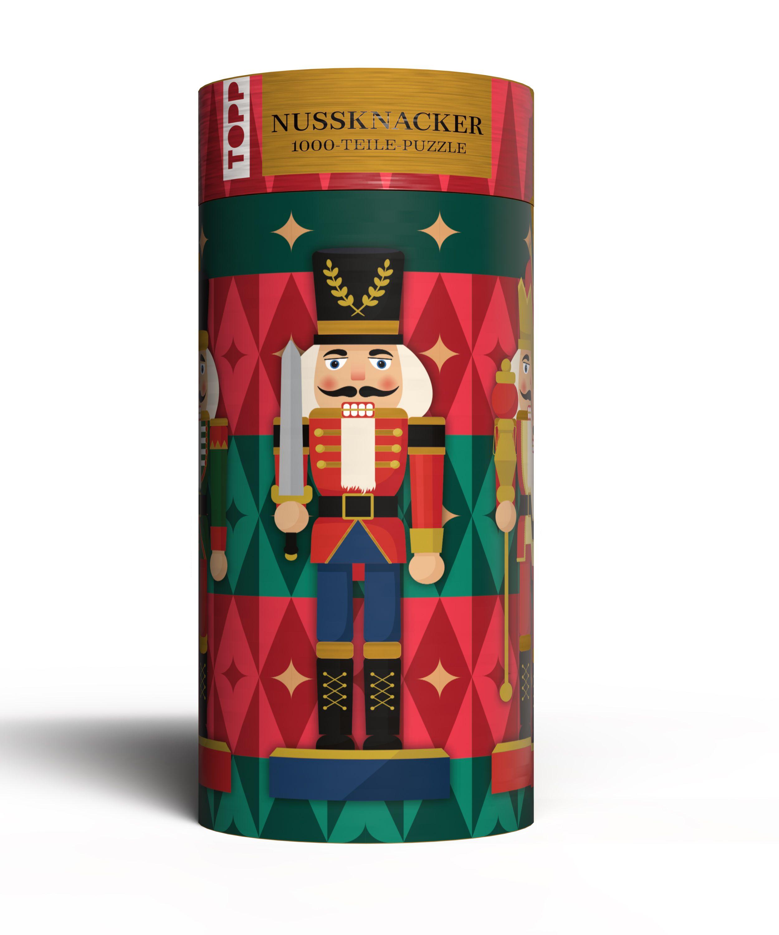 Vorderes Coverbild Weihnachts-Puzzle: Nussknacker - 1.000 Teile