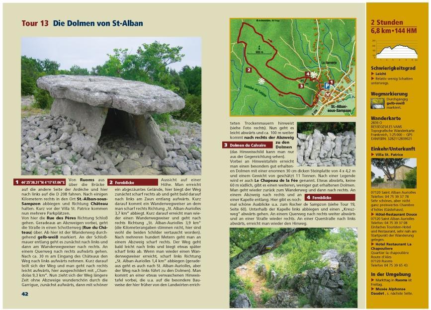 Beispielinhalt (Bild) Ardèche, Frankreichs wilder Süden