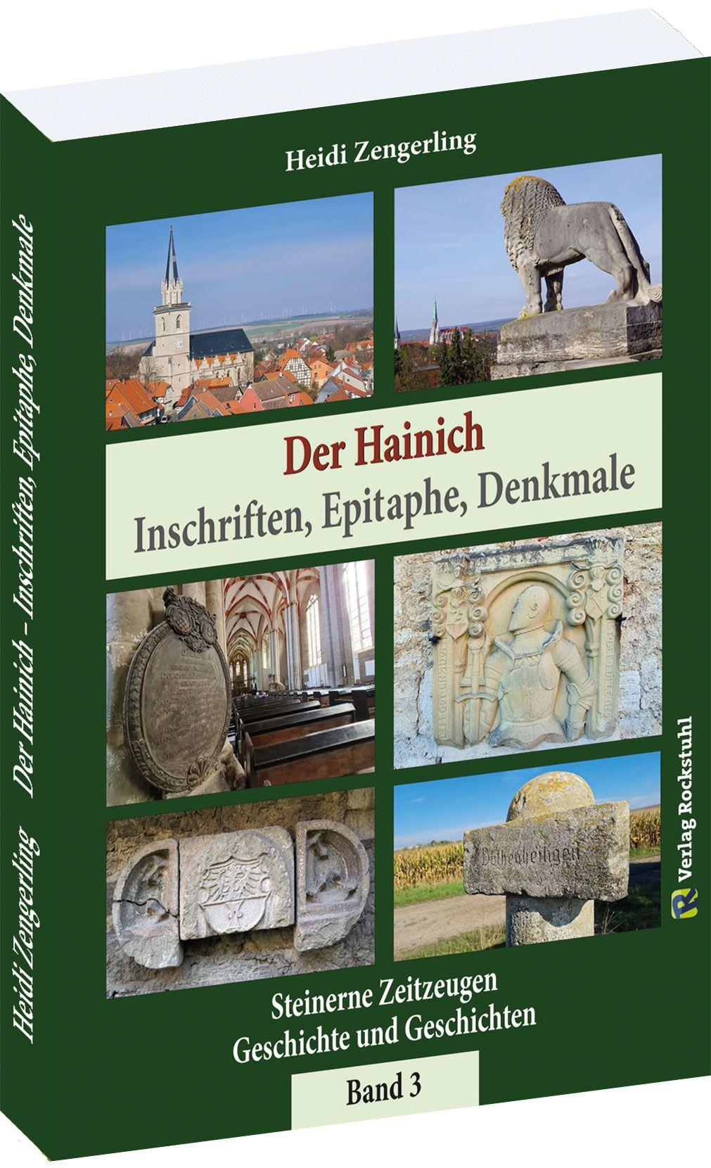 Vorderes Coverbild Der Hainich - Inschriften, Epitaphe, Denkmale - Band 3
