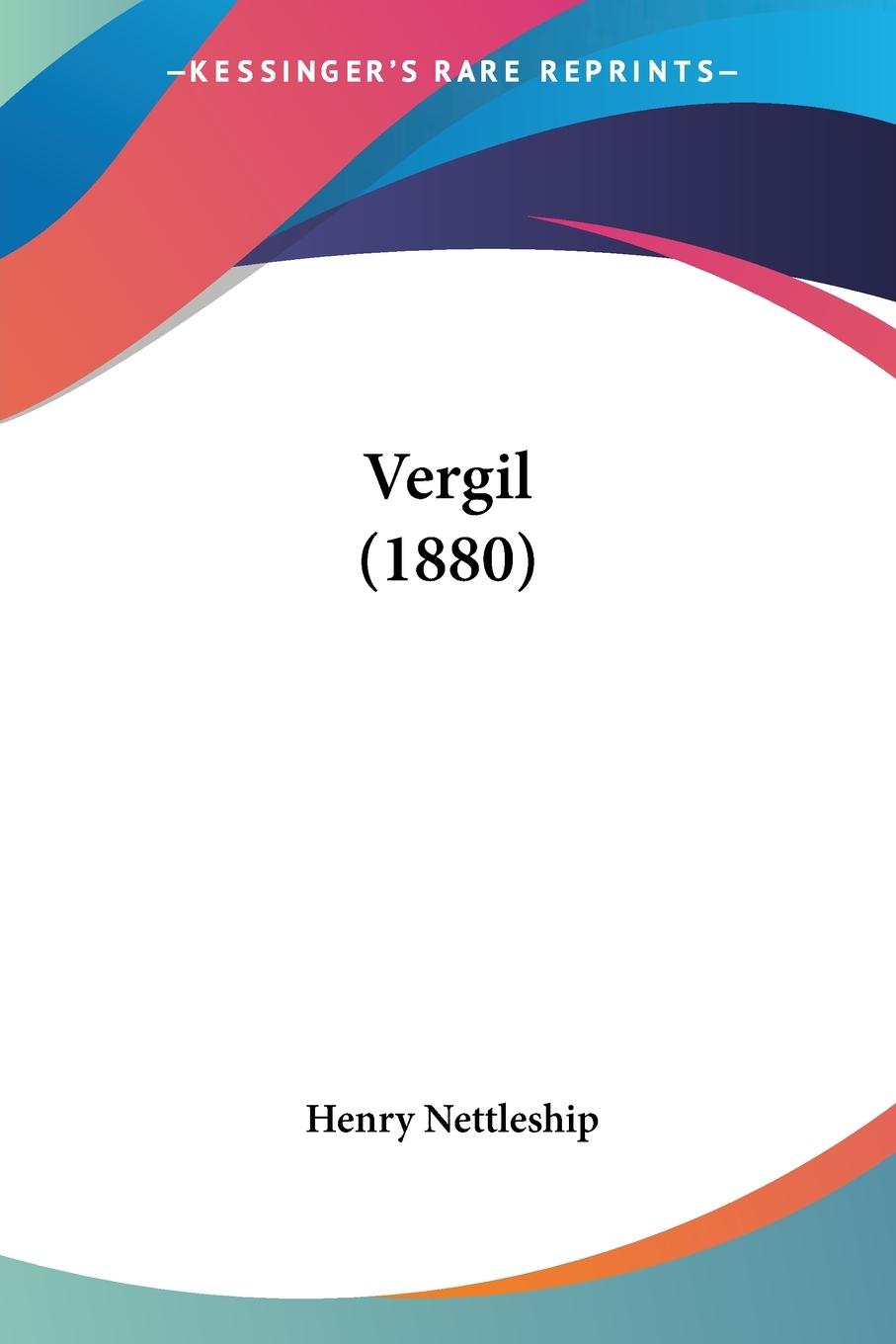 Vorderes Coverbild Vergil (1880)