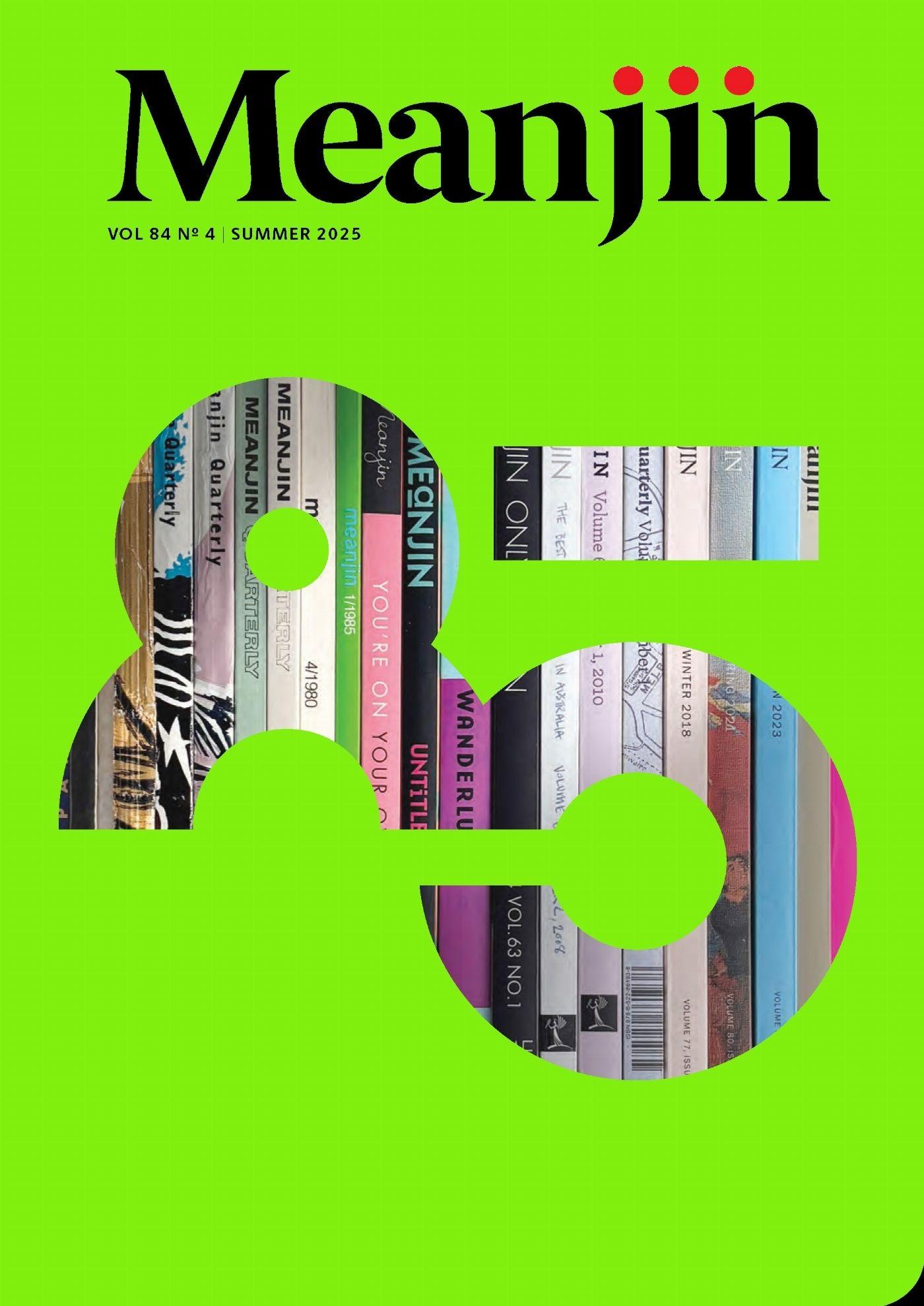 Vorderes Coverbild Meanjin 84.4