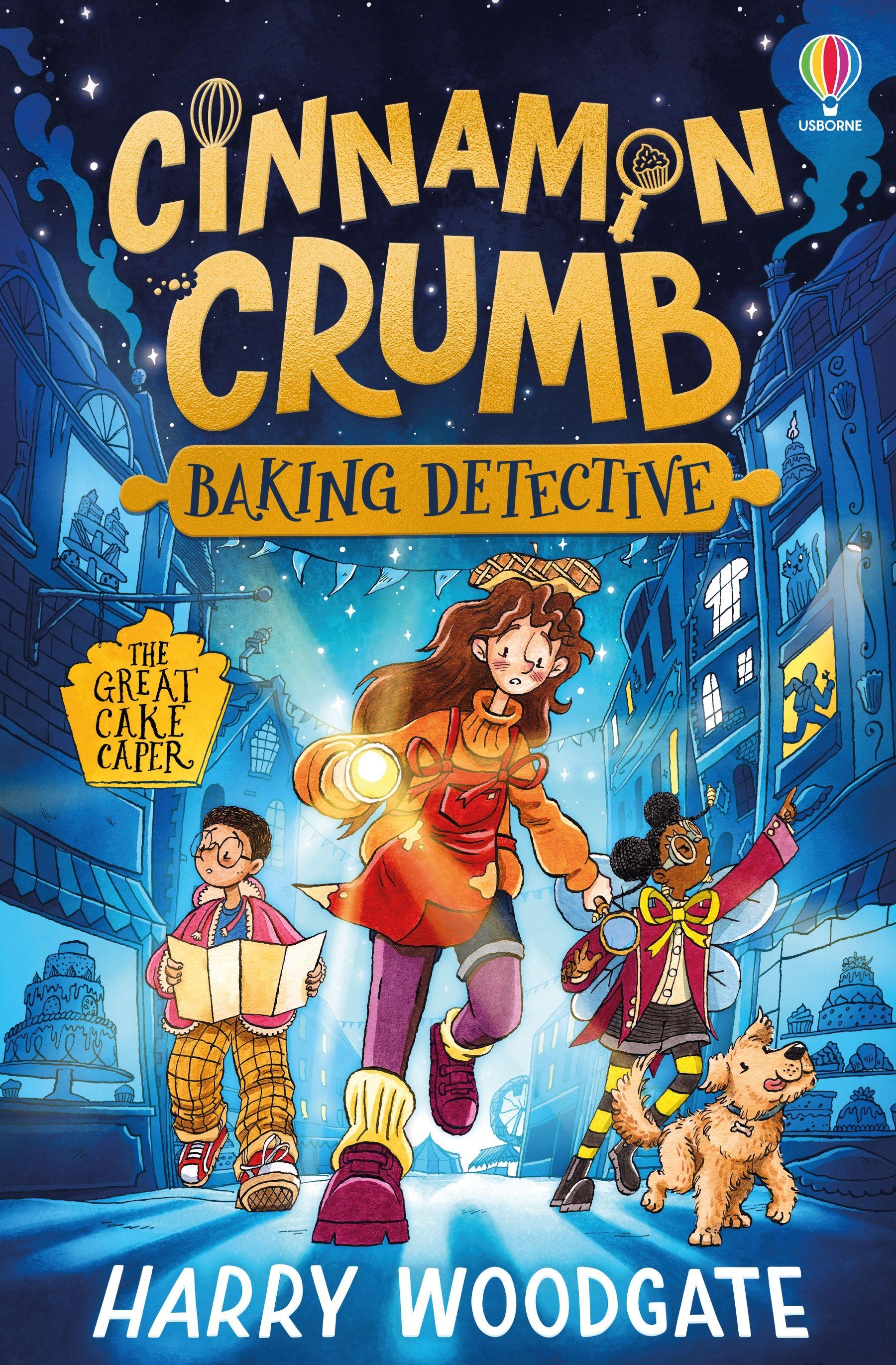 Vorderes Coverbild Cinnamon Crumb, Baking Detective: The Great Cake Caper