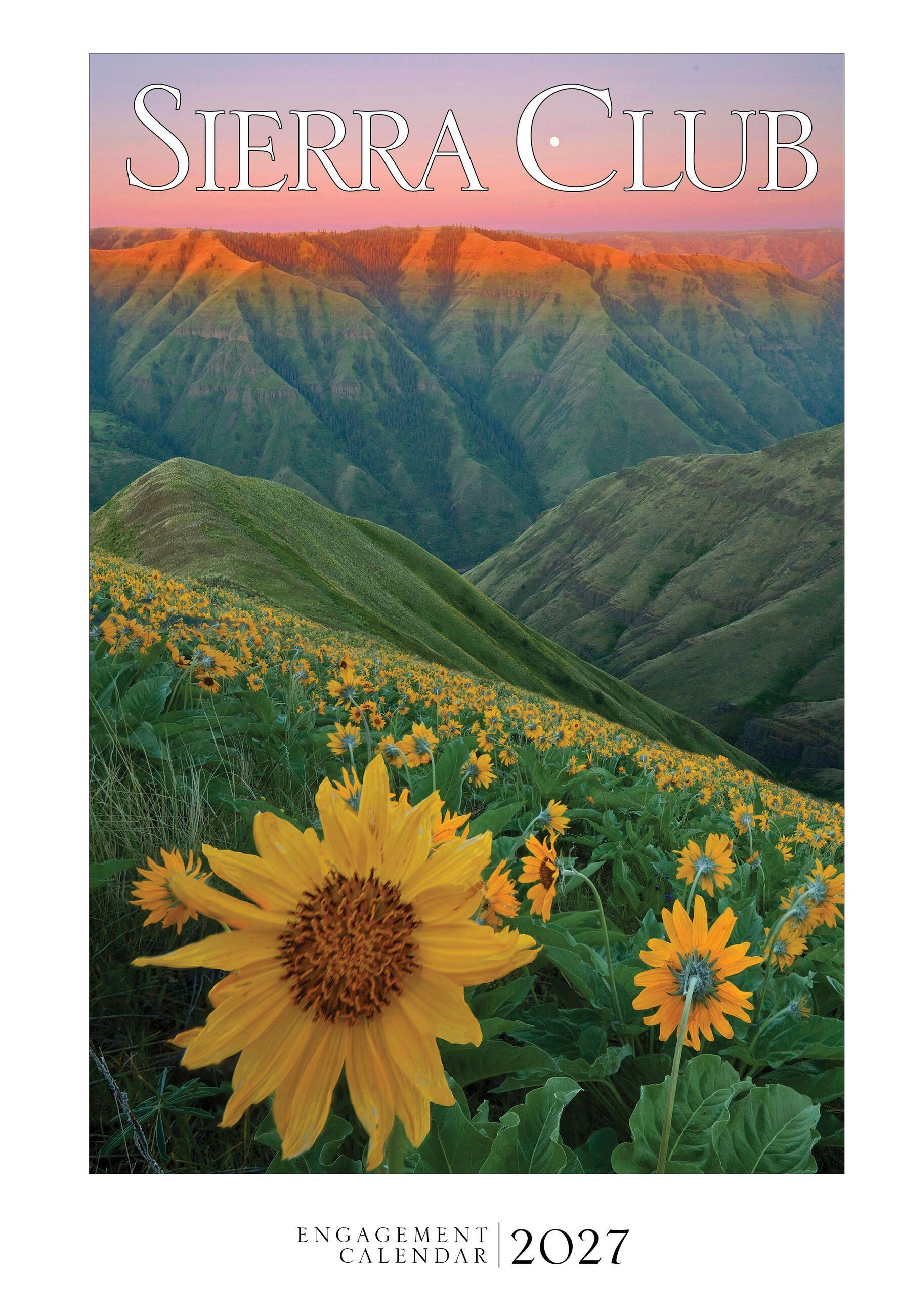 Vorderes Coverbild Sierra Club Engagement Calendar 2027