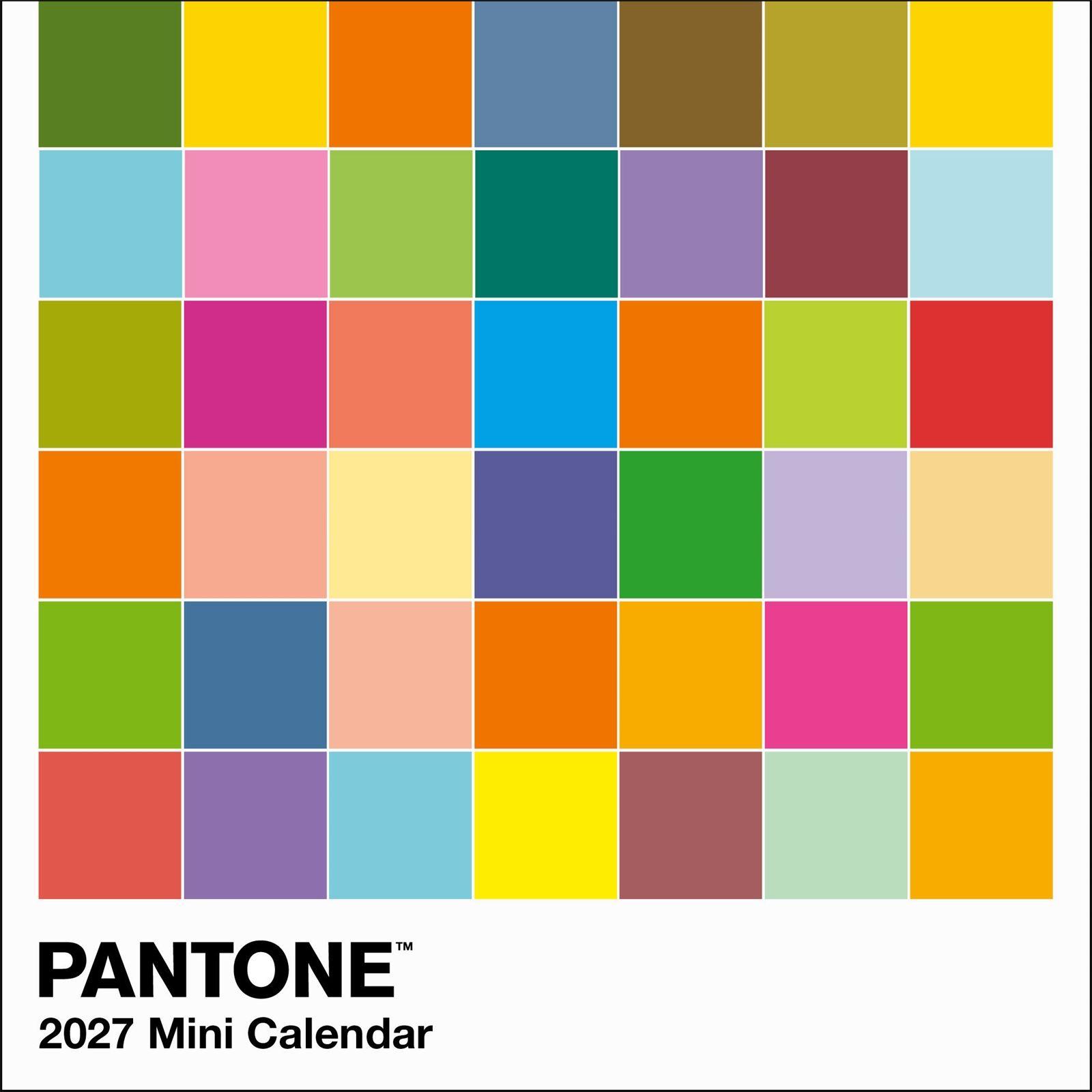 Vorderes Coverbild Pantone(tm) Mini Wall Calendar 2027