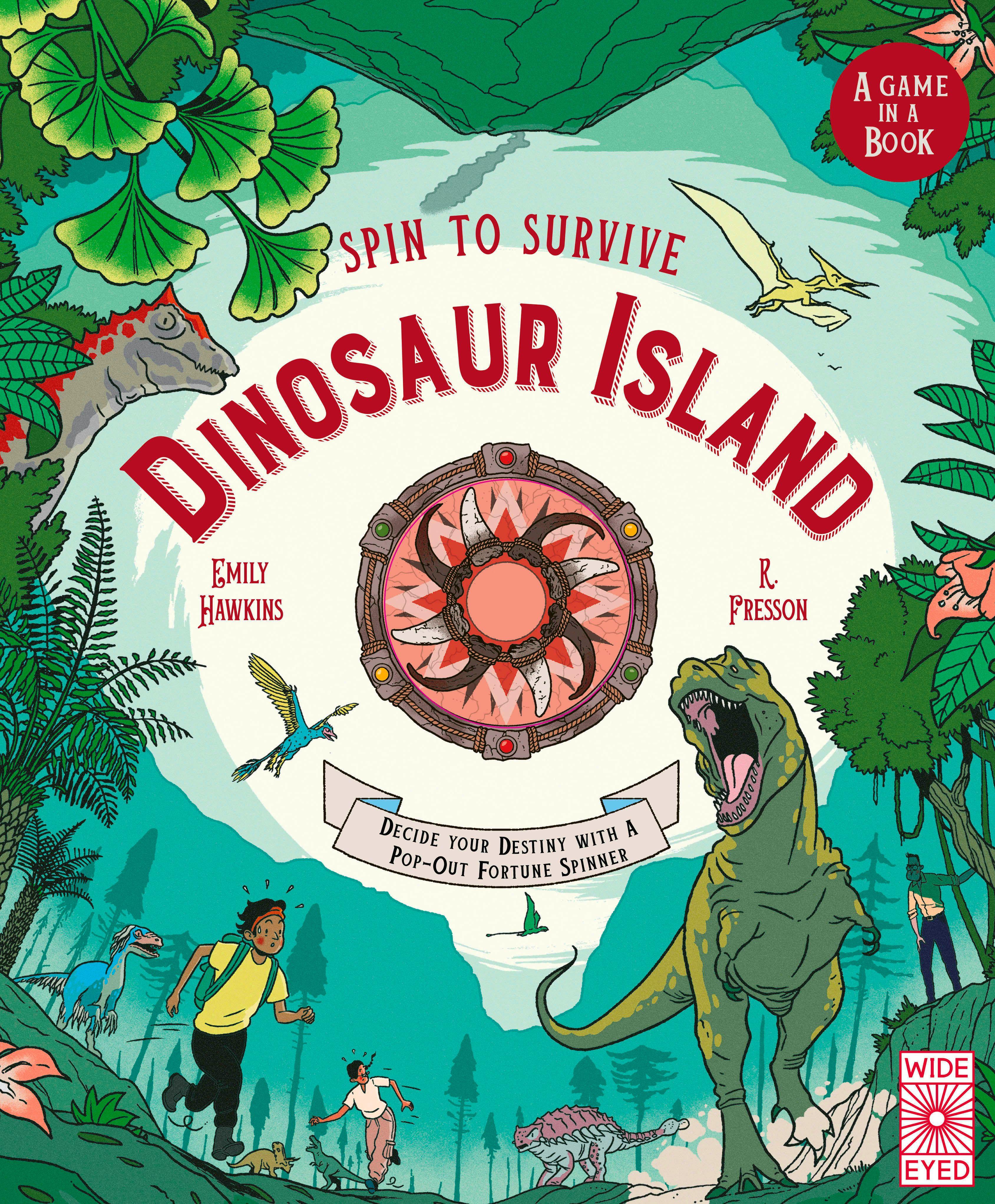Vorderes Coverbild Spin to Survive: Dinosaur Island