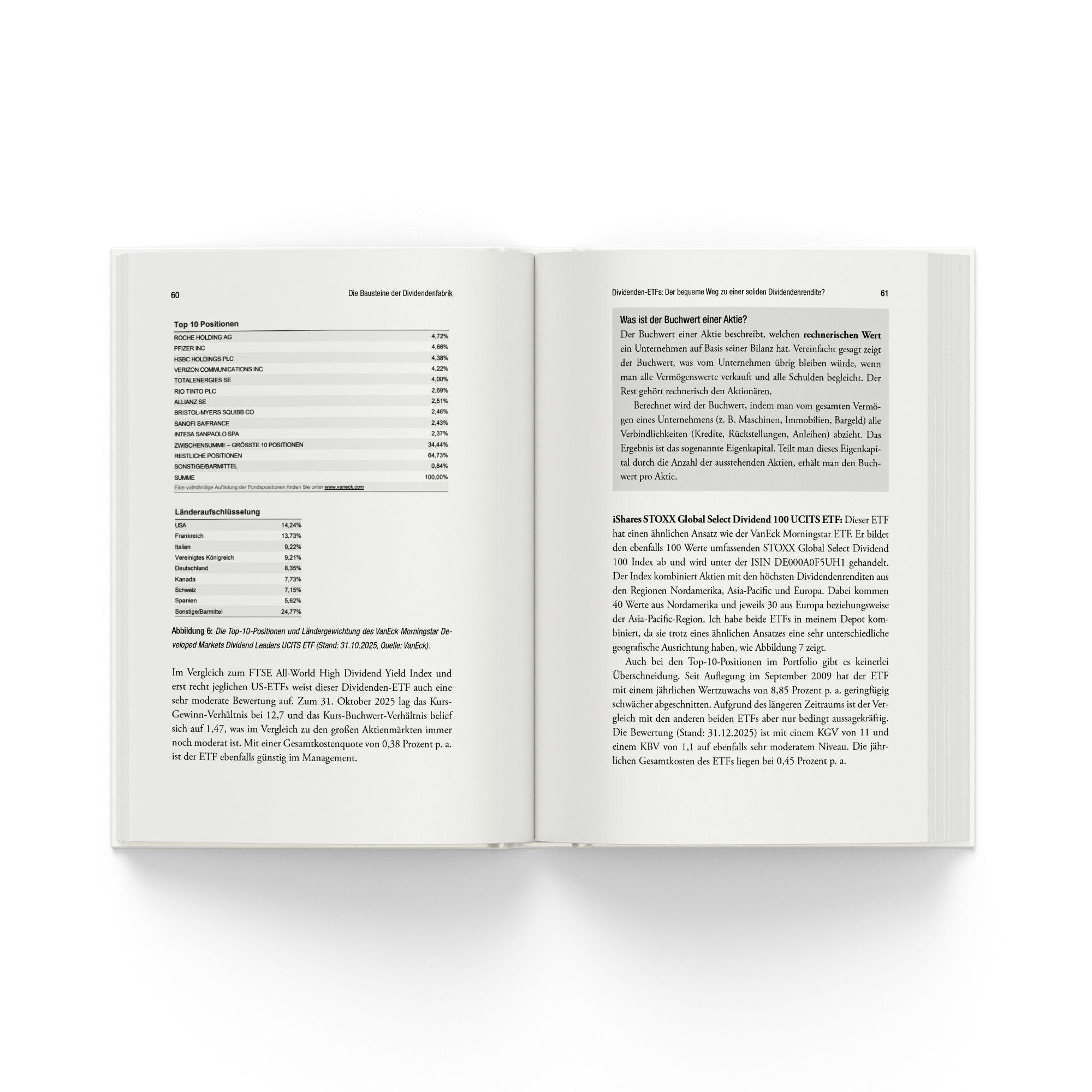 Beispielinhalt (Bild) Deine persönliche Dividendenfabrik