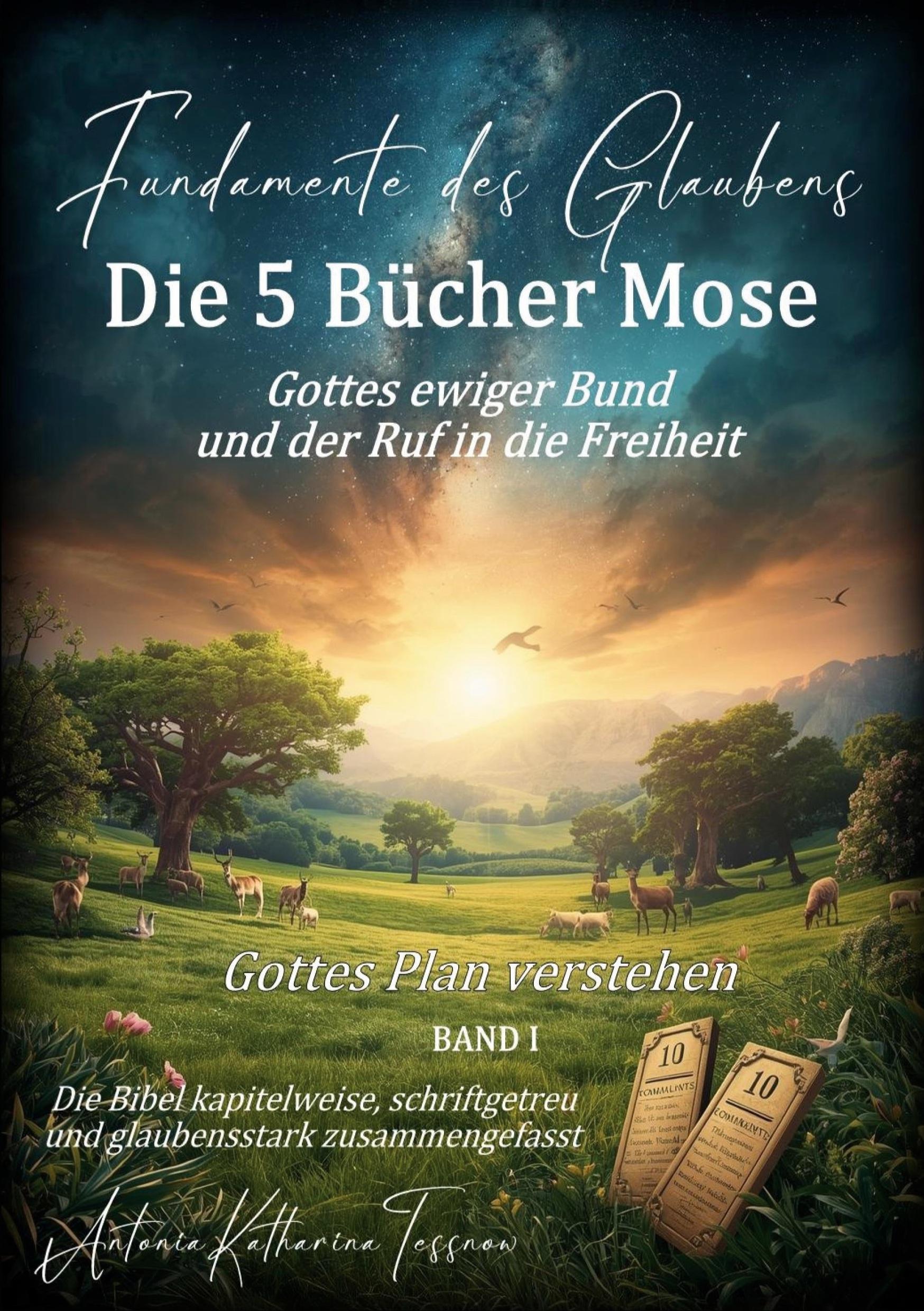 Vorderes Coverbild Fundamente des Glaubens: Die 5 Bücher Mose - Gottes ewiger Bund und der Ruf in die Freiheit