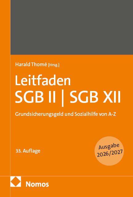 Vorderes Coverbild Leitfaden SGB II | SGB XII