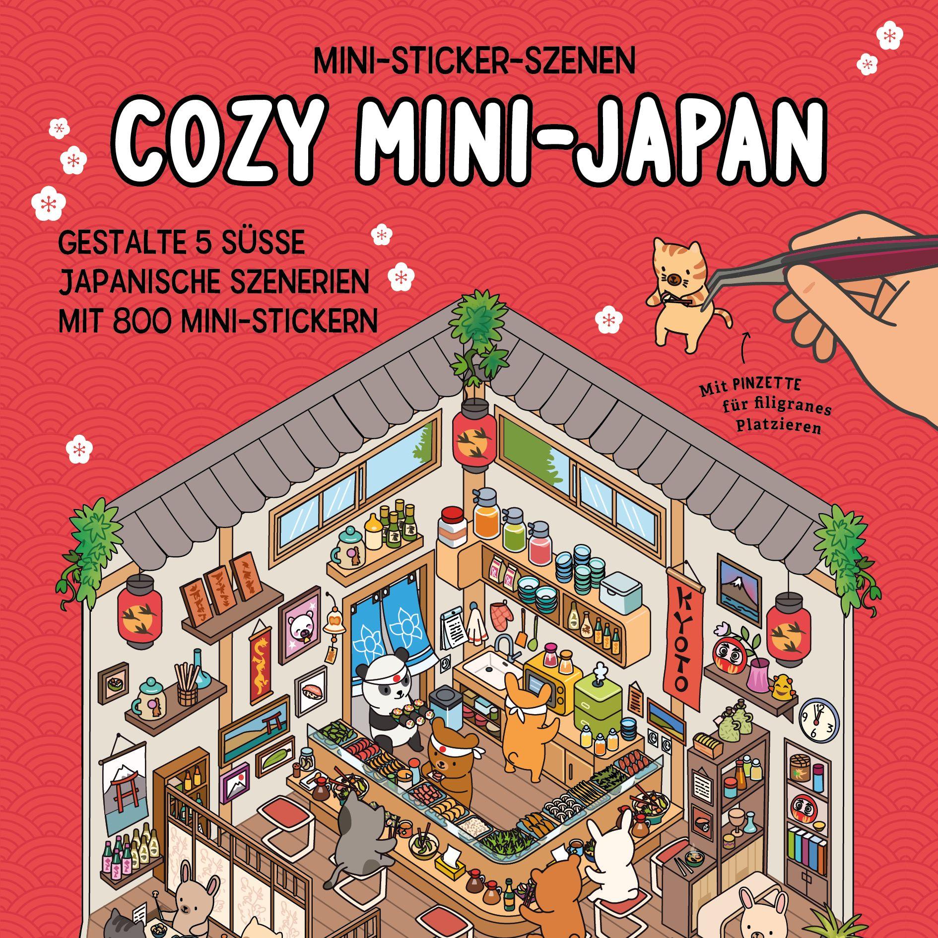Vorderes Coverbild Mini-Sticker-Szenen - Cozy Mini-Japan