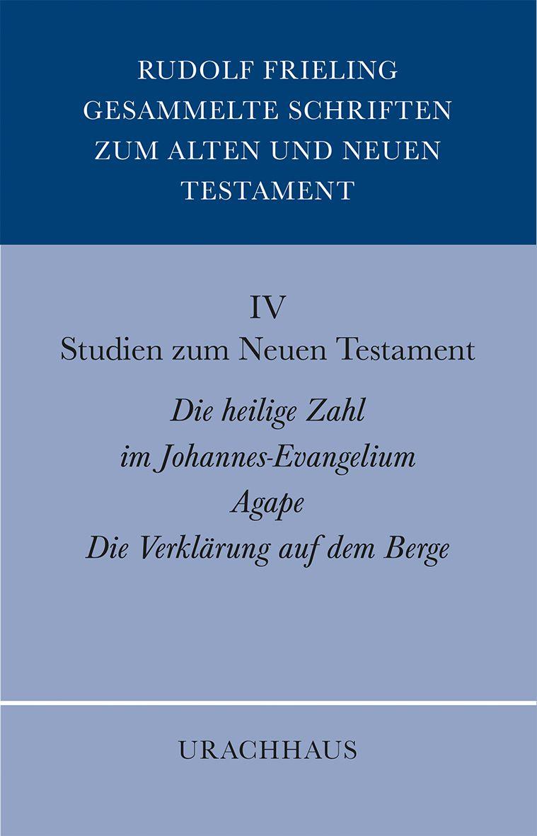 Vorderes Coverbild Gesammelte Schriften zum Alten und Neuen Testament / Studien zum Neuen Testament