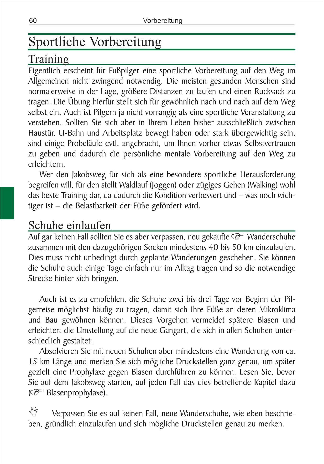 Beispielinhalt (Bild) Pilgern auf den Jakobswegen