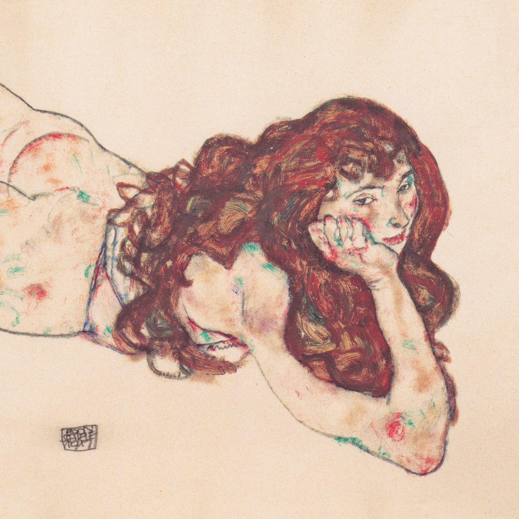 Beispielinhalt (Bild) Egon Schiele - Drawings 2027