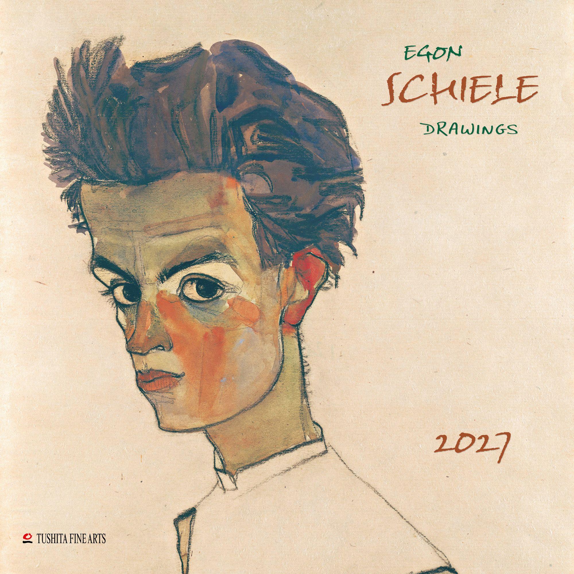 Vorderes Coverbild Egon Schiele - Drawings 2027