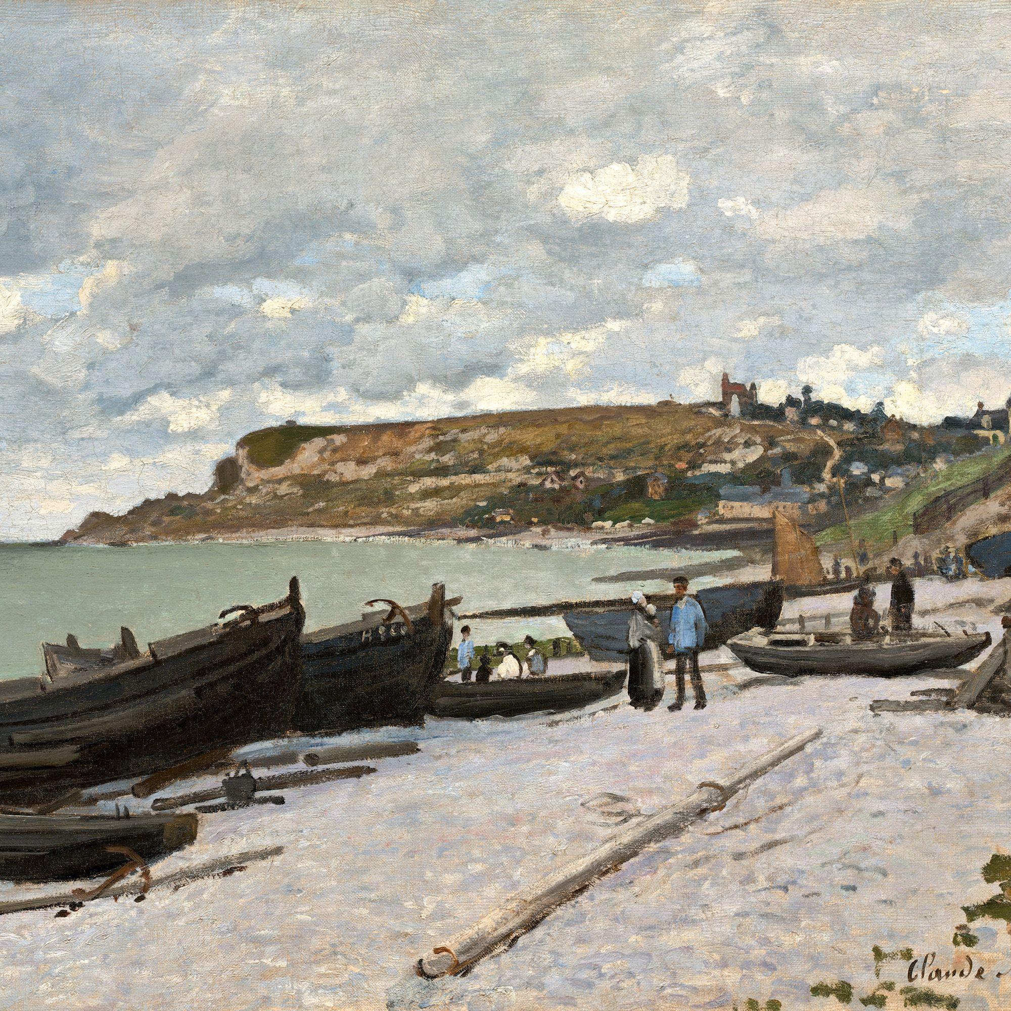 Beispielinhalt (Bild) Claude Monet - By the Sea 2027