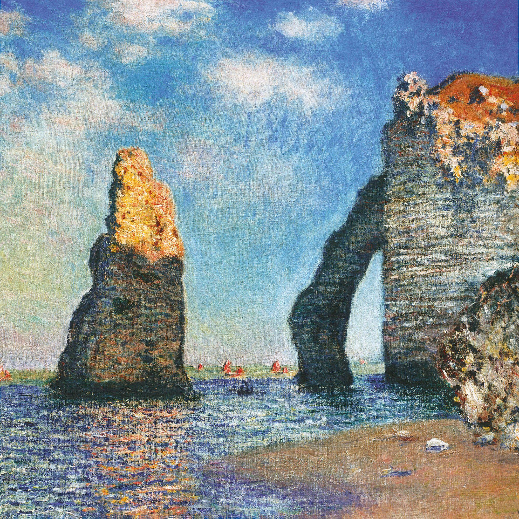 Beispielinhalt (Bild) Claude Monet - By the Sea 2027