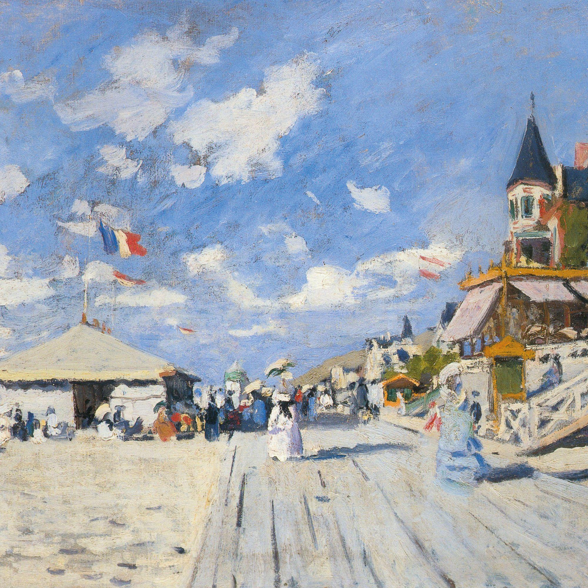 Beispielinhalt (Bild) Claude Monet - By the Sea 2027
