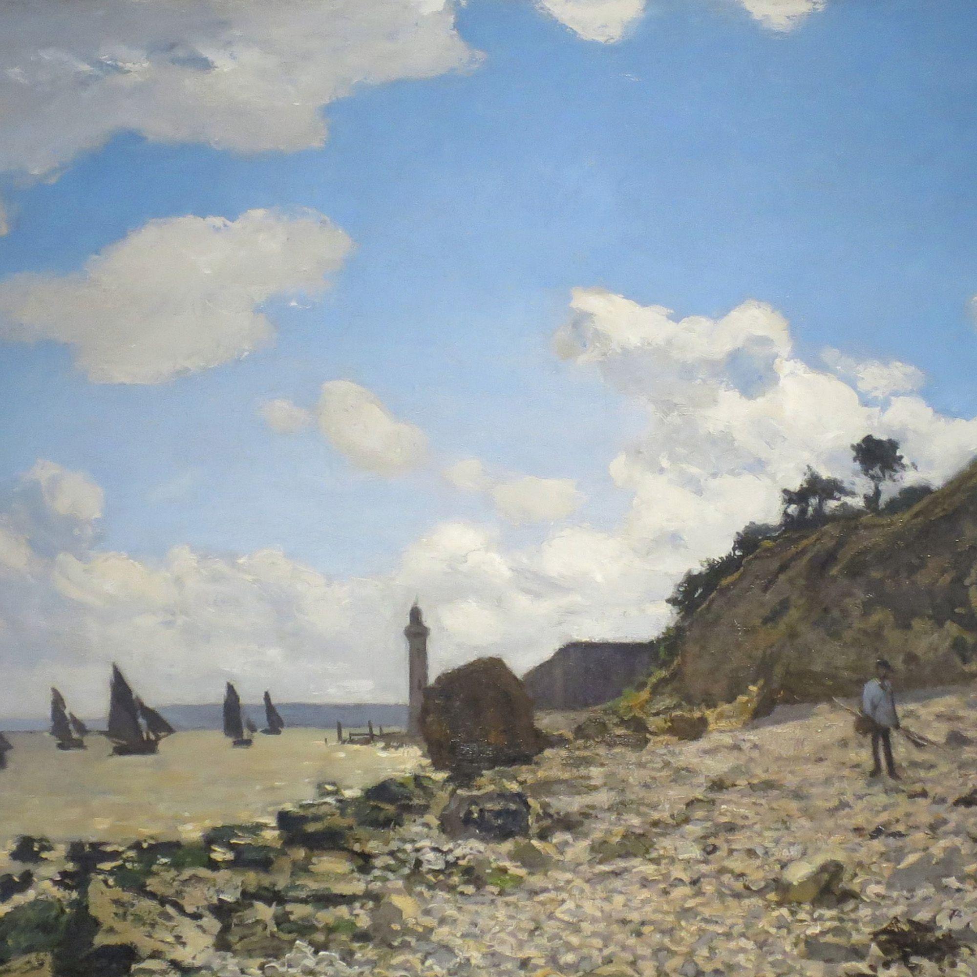 Beispielinhalt (Bild) Claude Monet - By the Sea 2027
