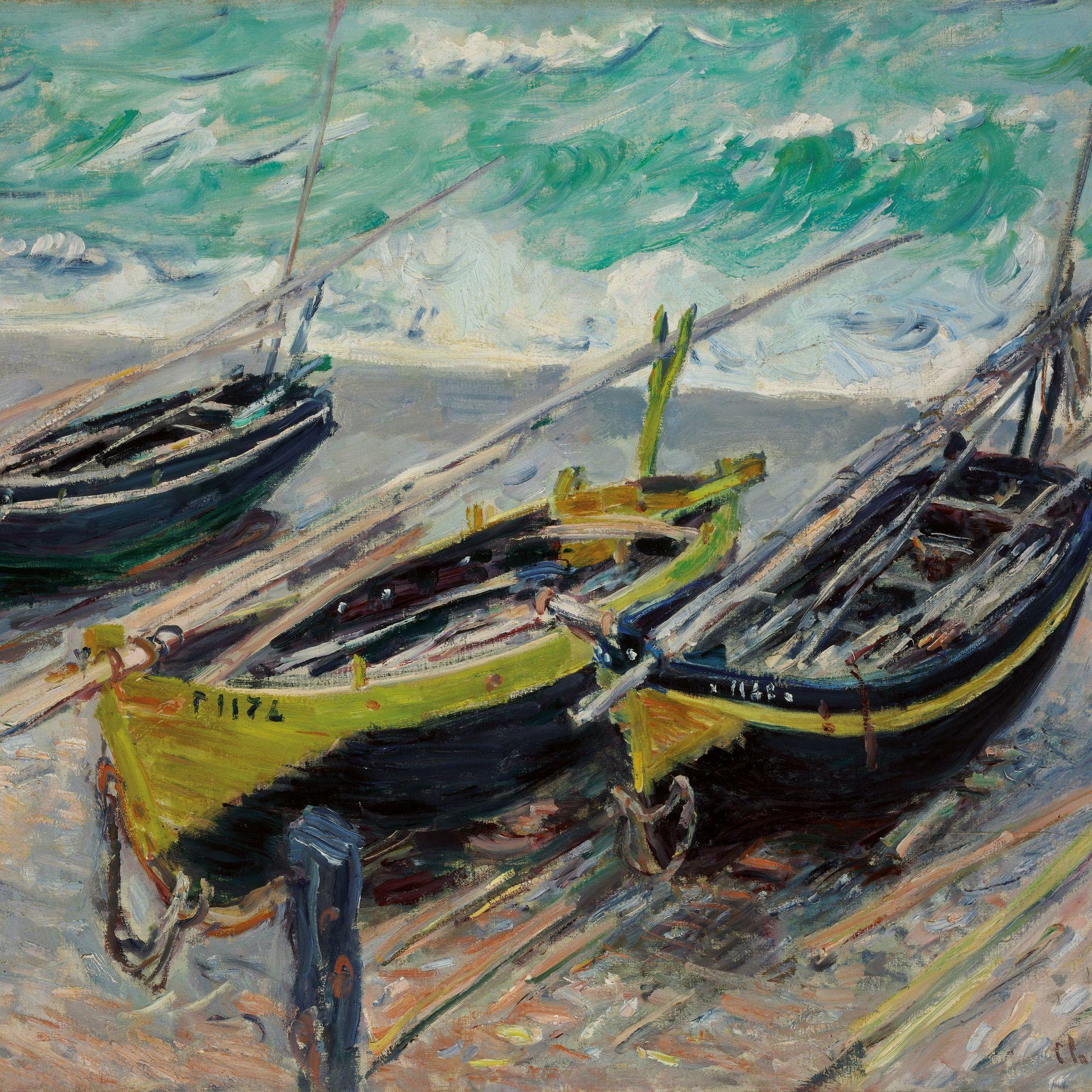 Beispielinhalt (Bild) Claude Monet - By the Sea 2027