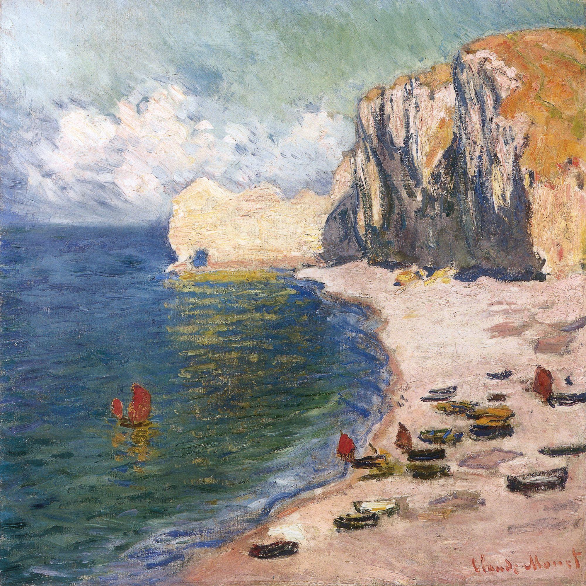 Beispielinhalt (Bild) Claude Monet - By the Sea 2027