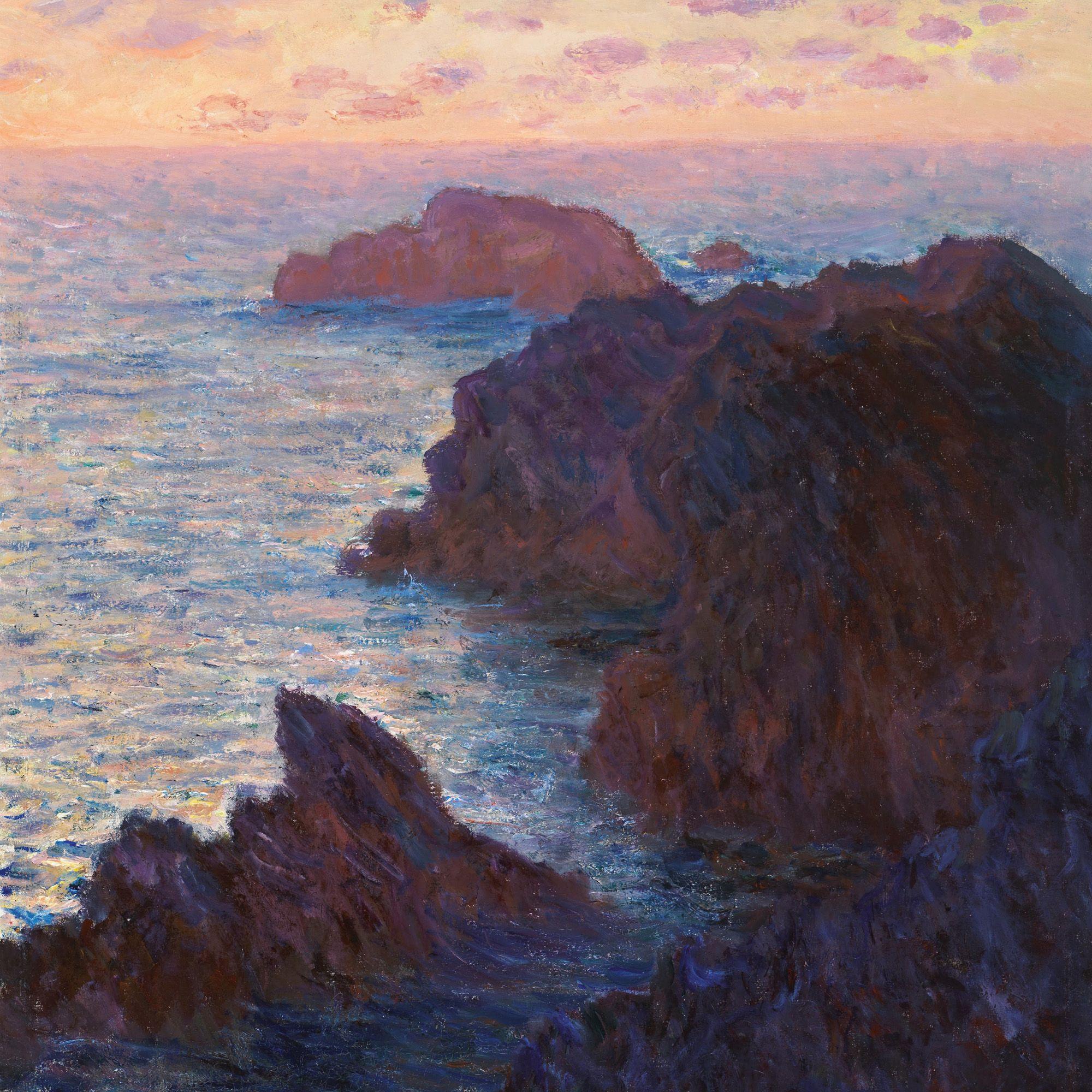 Beispielinhalt (Bild) Claude Monet - By the Sea 2027