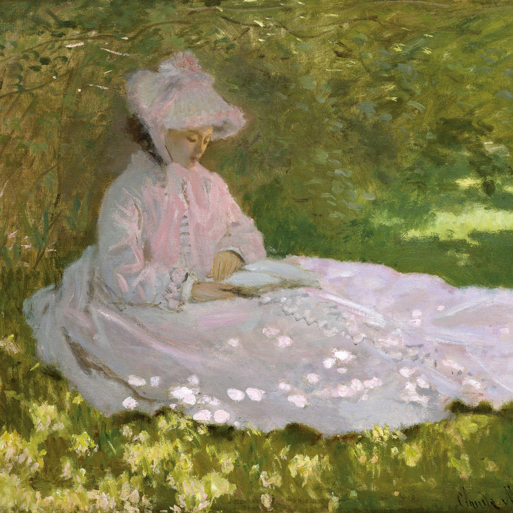 Beispielinhalt (Bild) Claude Monet - A Walk in the Country 2027