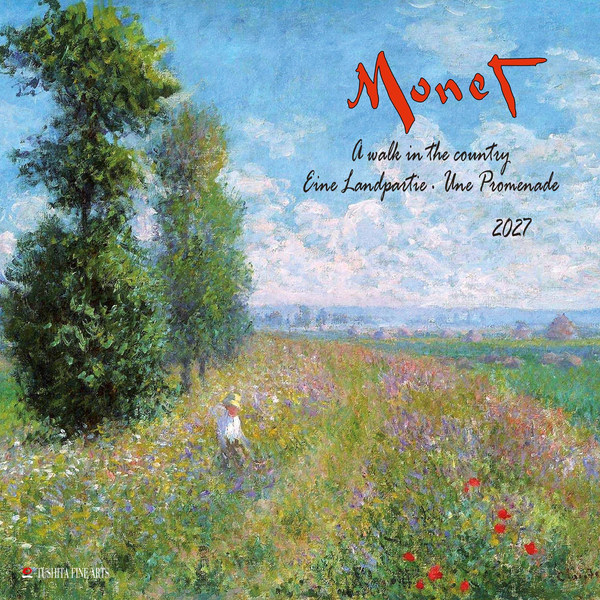 Vorderes Coverbild Claude Monet - A Walk in the Country 2027