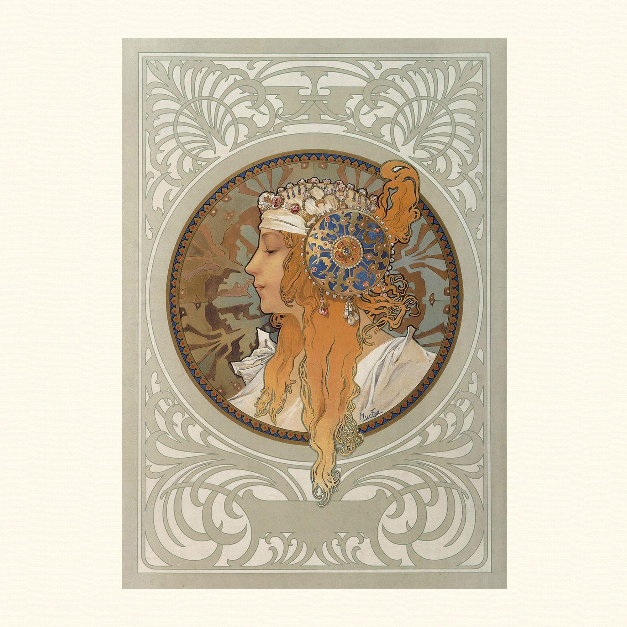 Beispielinhalt (Bild) Alphonse Mucha - 2027