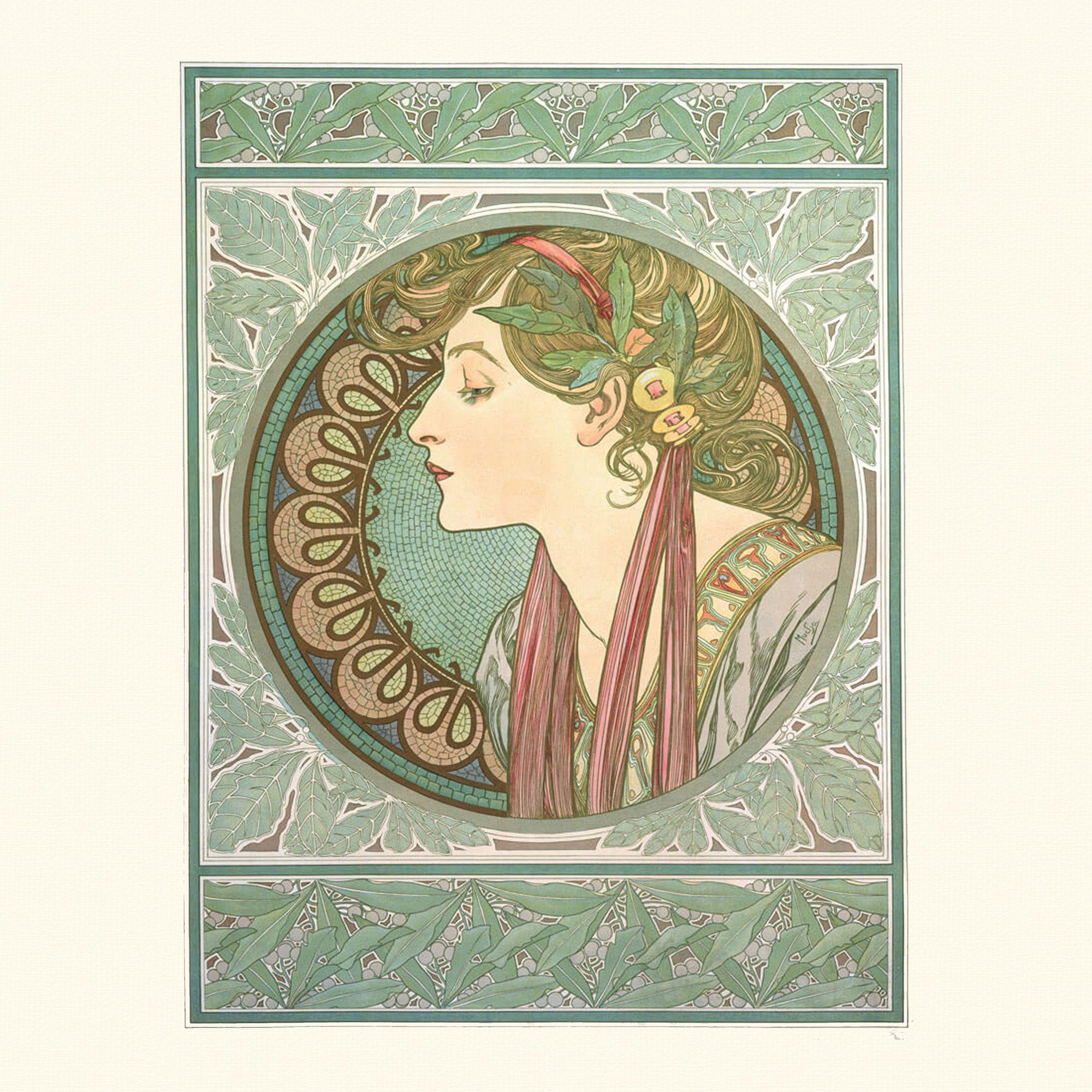 Beispielinhalt (Bild) Alphonse Mucha - 2027