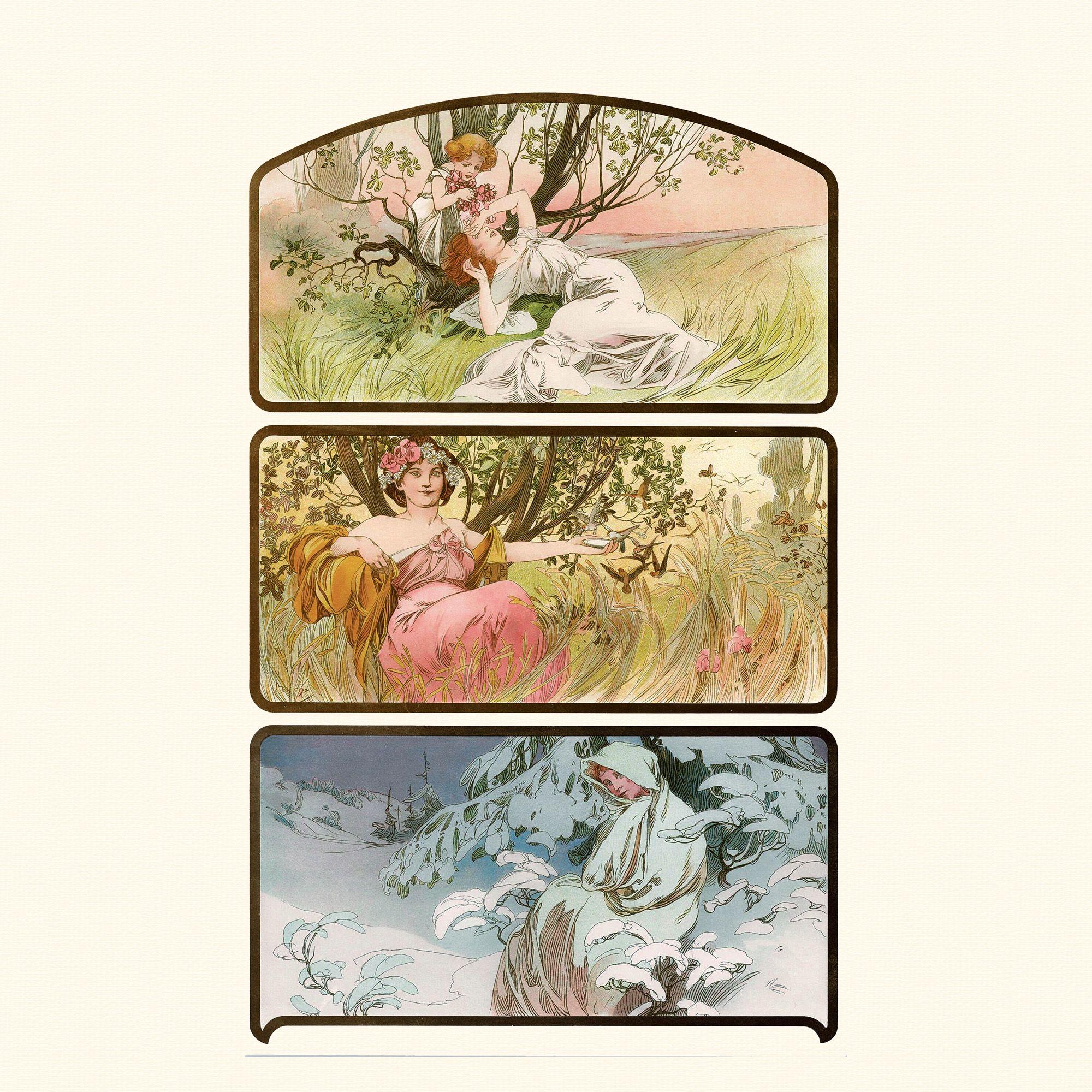 Beispielinhalt (Bild) Alphonse Mucha - 2027