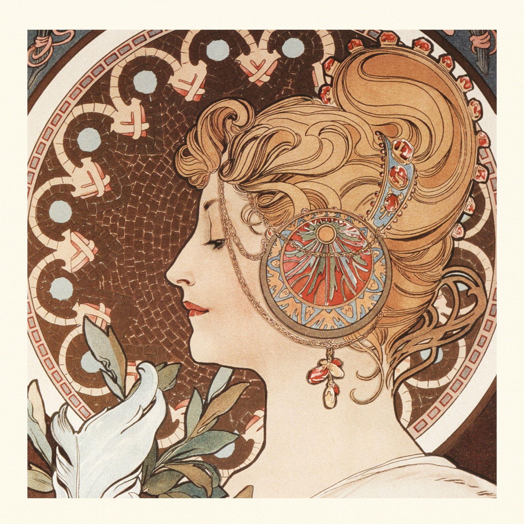 Beispielinhalt (Bild) Alphonse Mucha - 2027