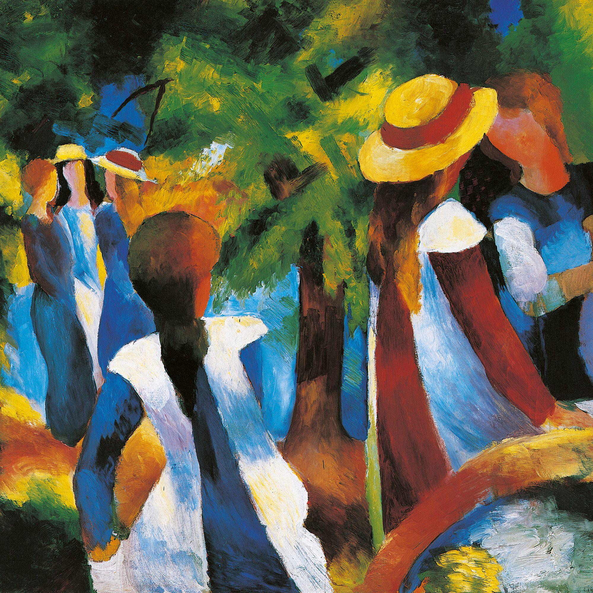 Beispielinhalt (Bild) August Macke 2027