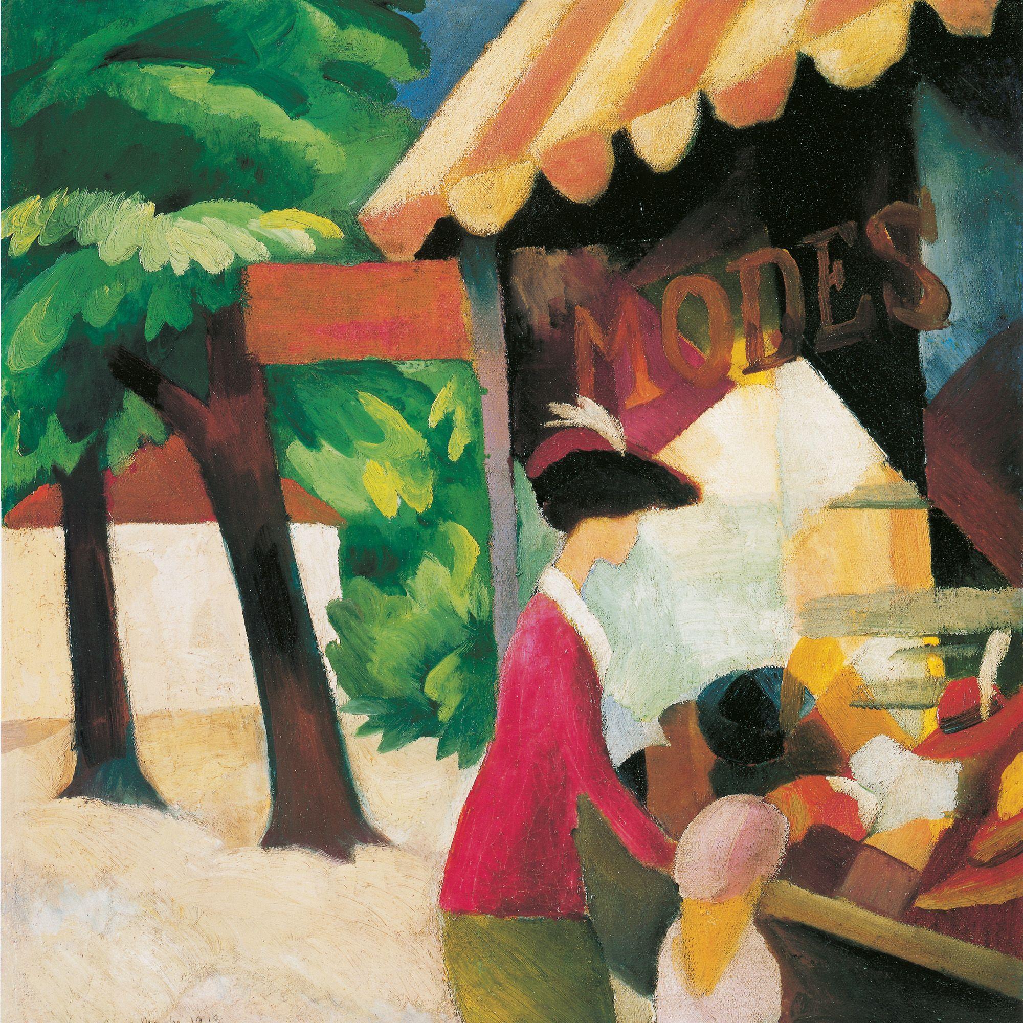 Beispielinhalt (Bild) August Macke 2027