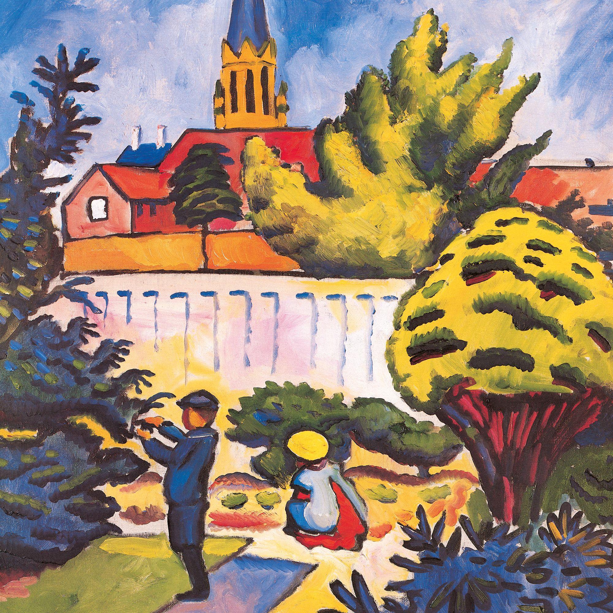 Beispielinhalt (Bild) August Macke 2027