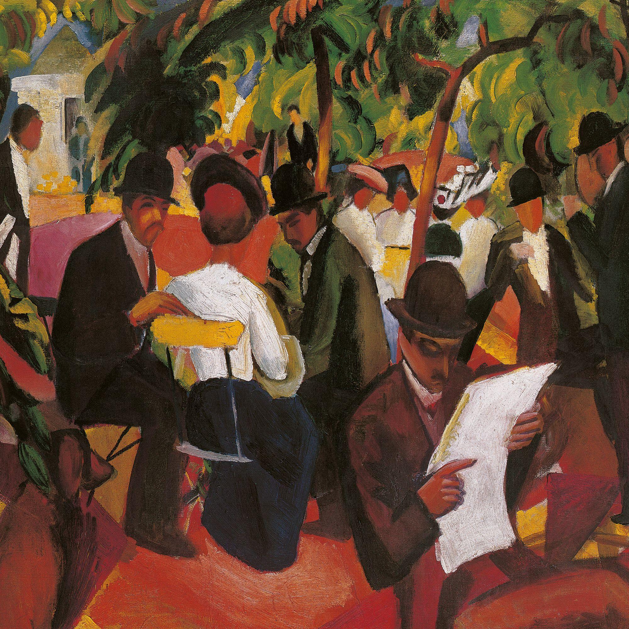Beispielinhalt (Bild) August Macke 2027