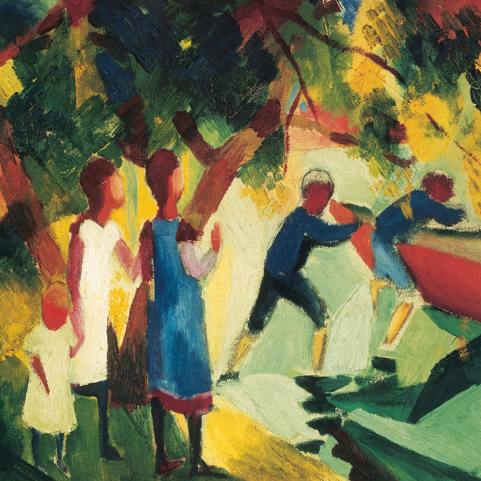 Beispielinhalt (Bild) August Macke 2027