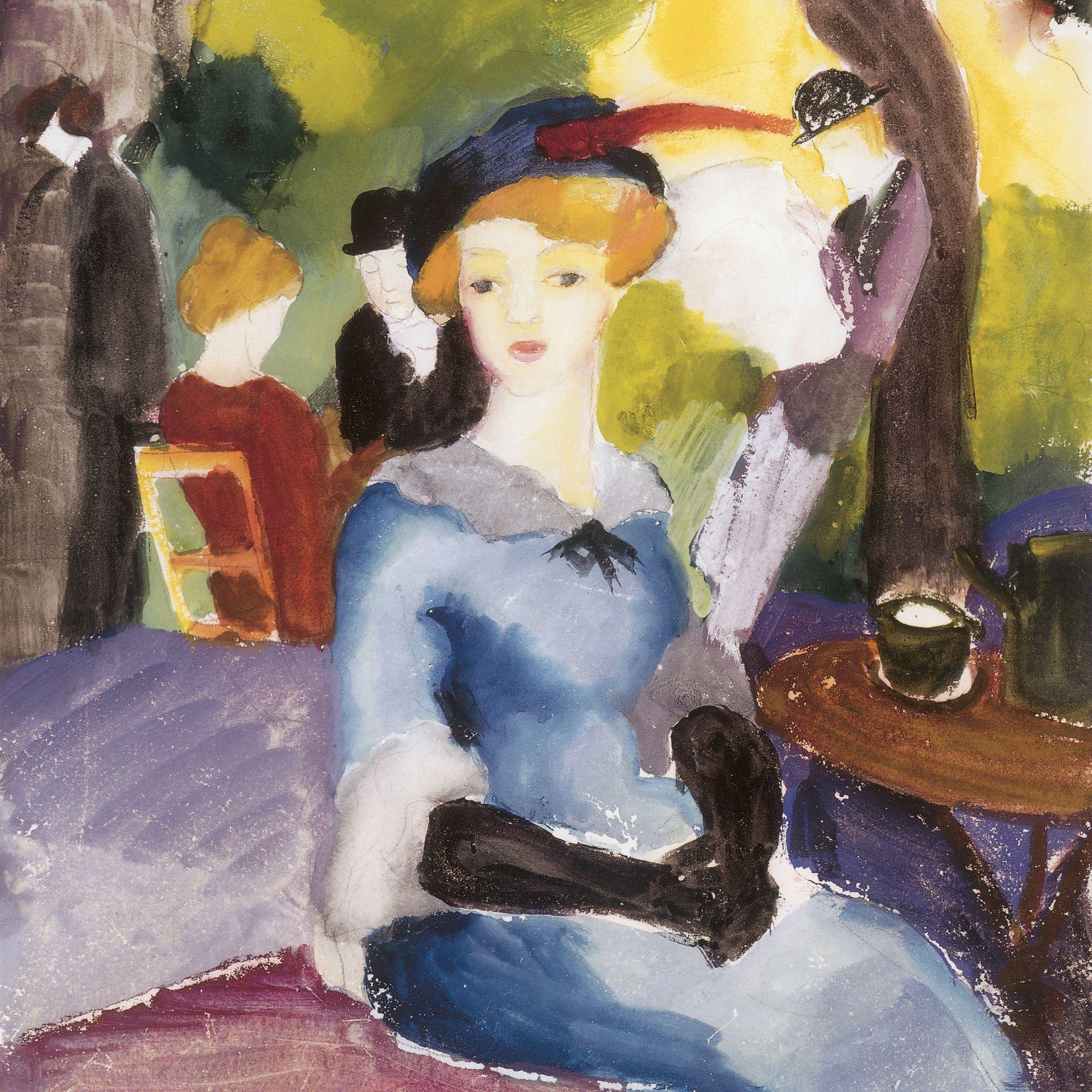 Beispielinhalt (Bild) August Macke 2027