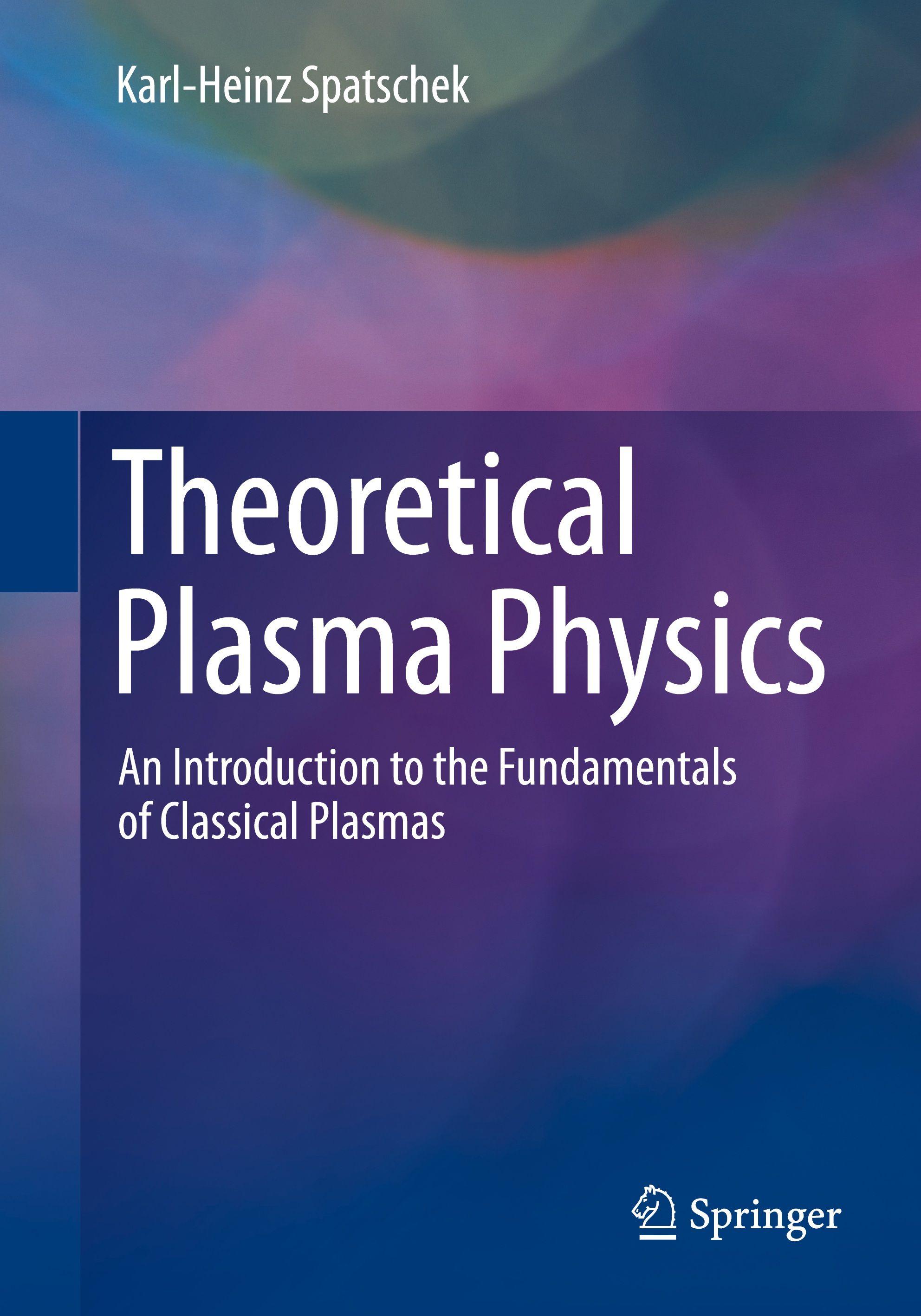 Vorderes Coverbild Theoretical Plasma Physics