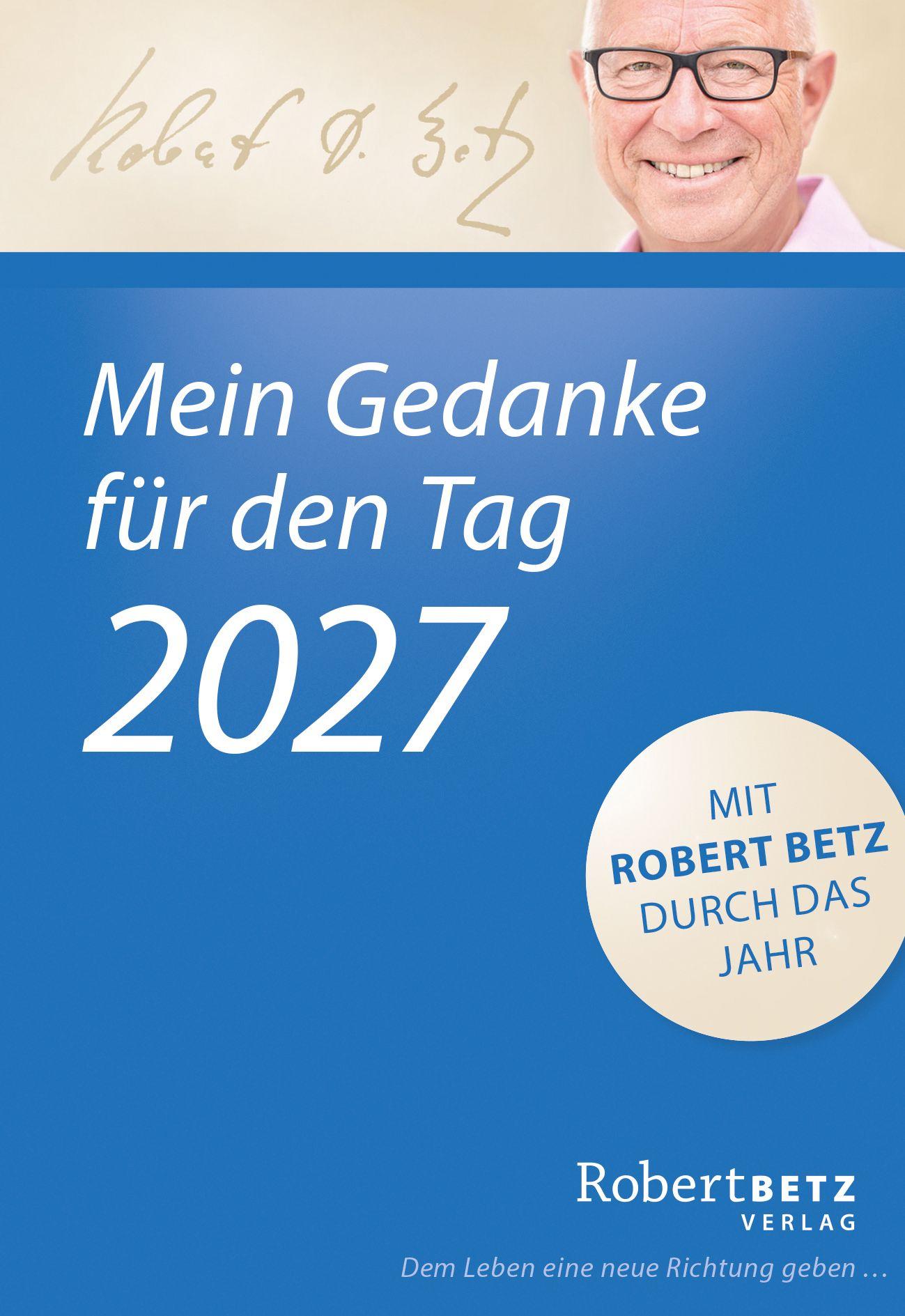 Vorderes Coverbild Mein Gedanke für den Tag - Abreißkalender 2027