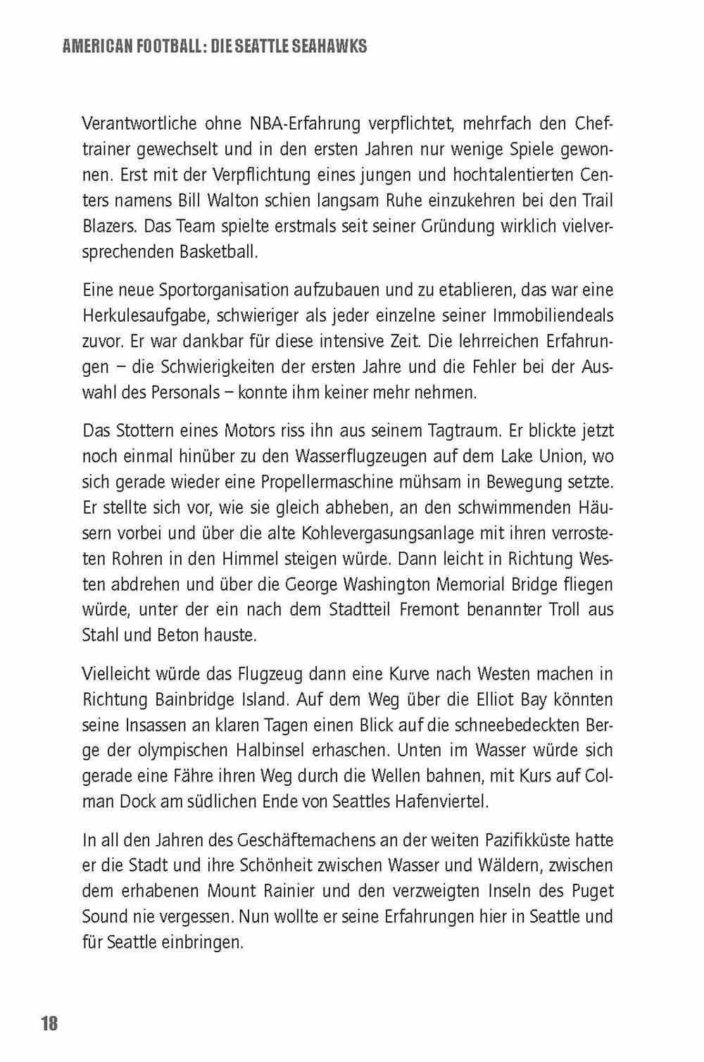 Beispielinhalt (Bild) American Football: Die Seattle Seahawks