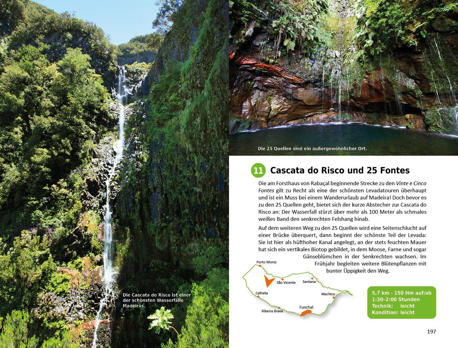 Beispielinhalt (Bild) Maremonto Reise- und Wanderführer: Madeira