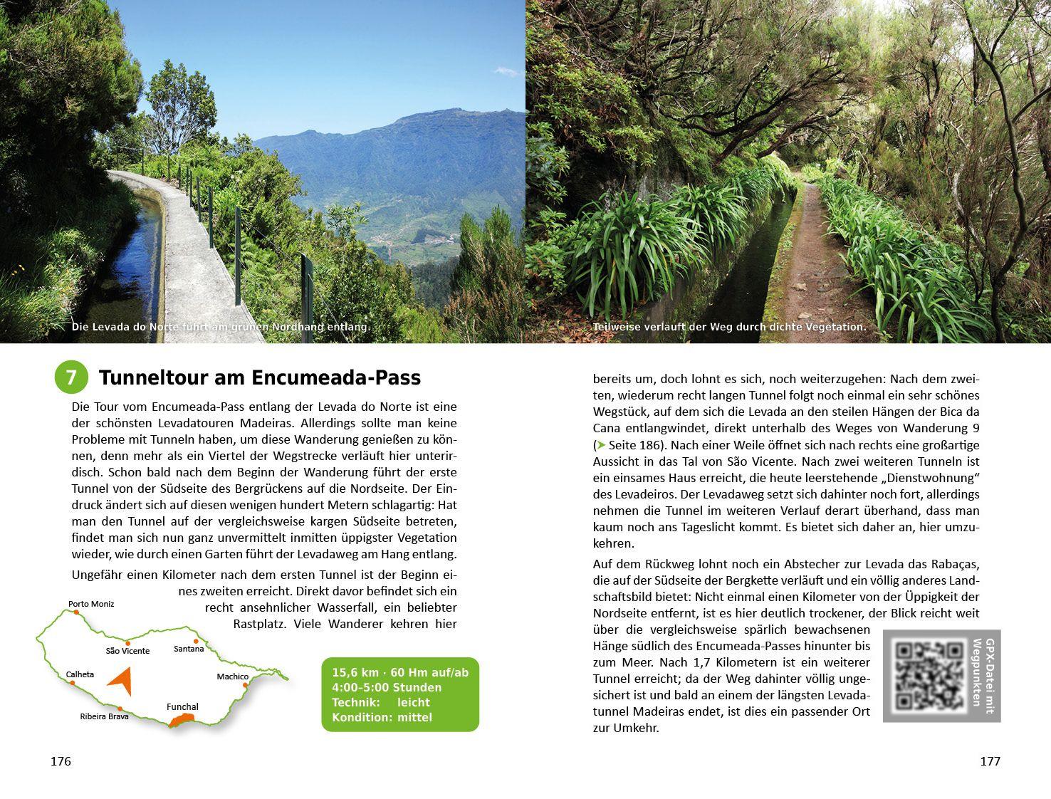 Beispielinhalt (Bild) Maremonto Reise- und Wanderführer: Madeira