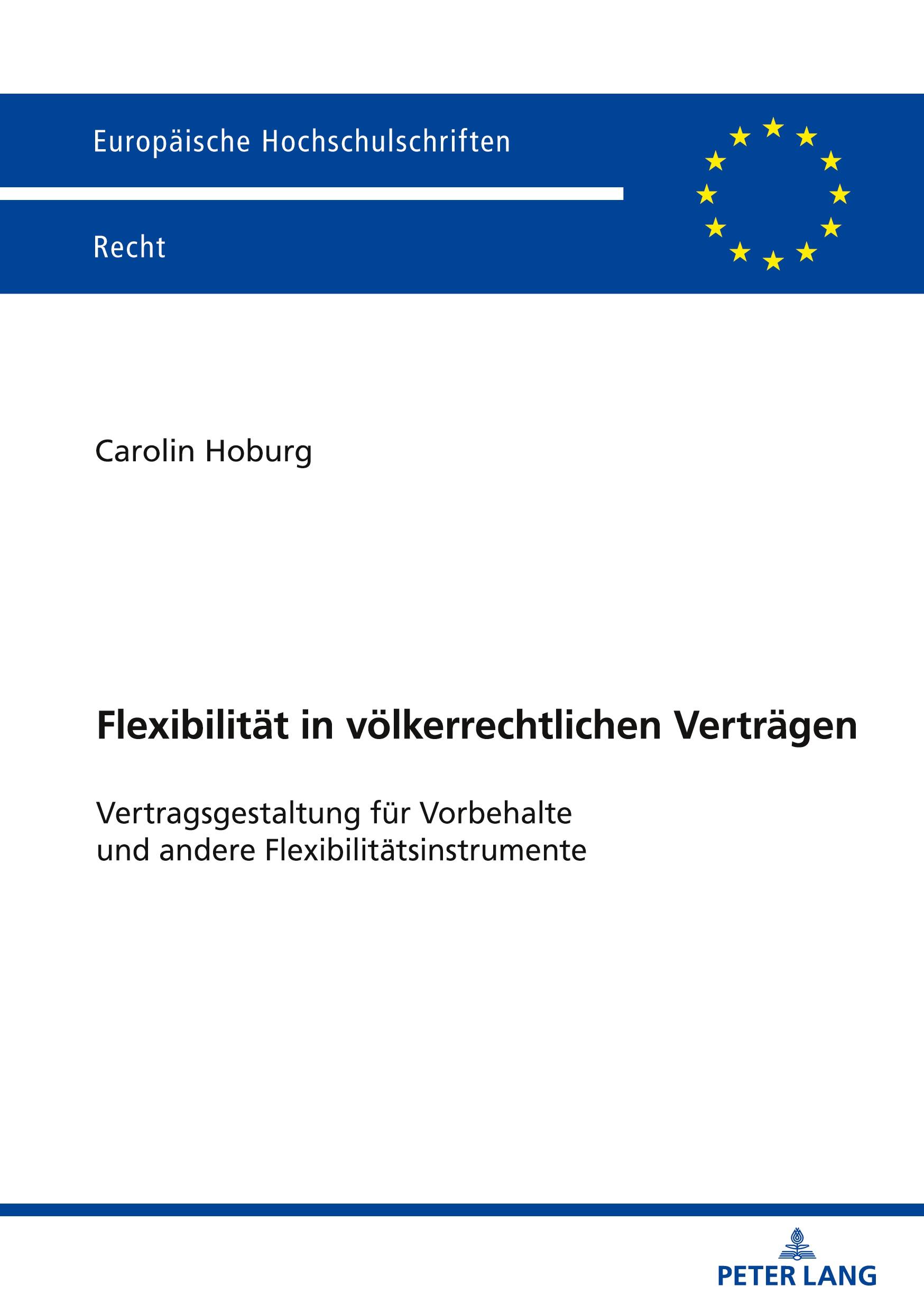 Vorderes Coverbild Flexibilität in völkerrechtlichen Verträgen